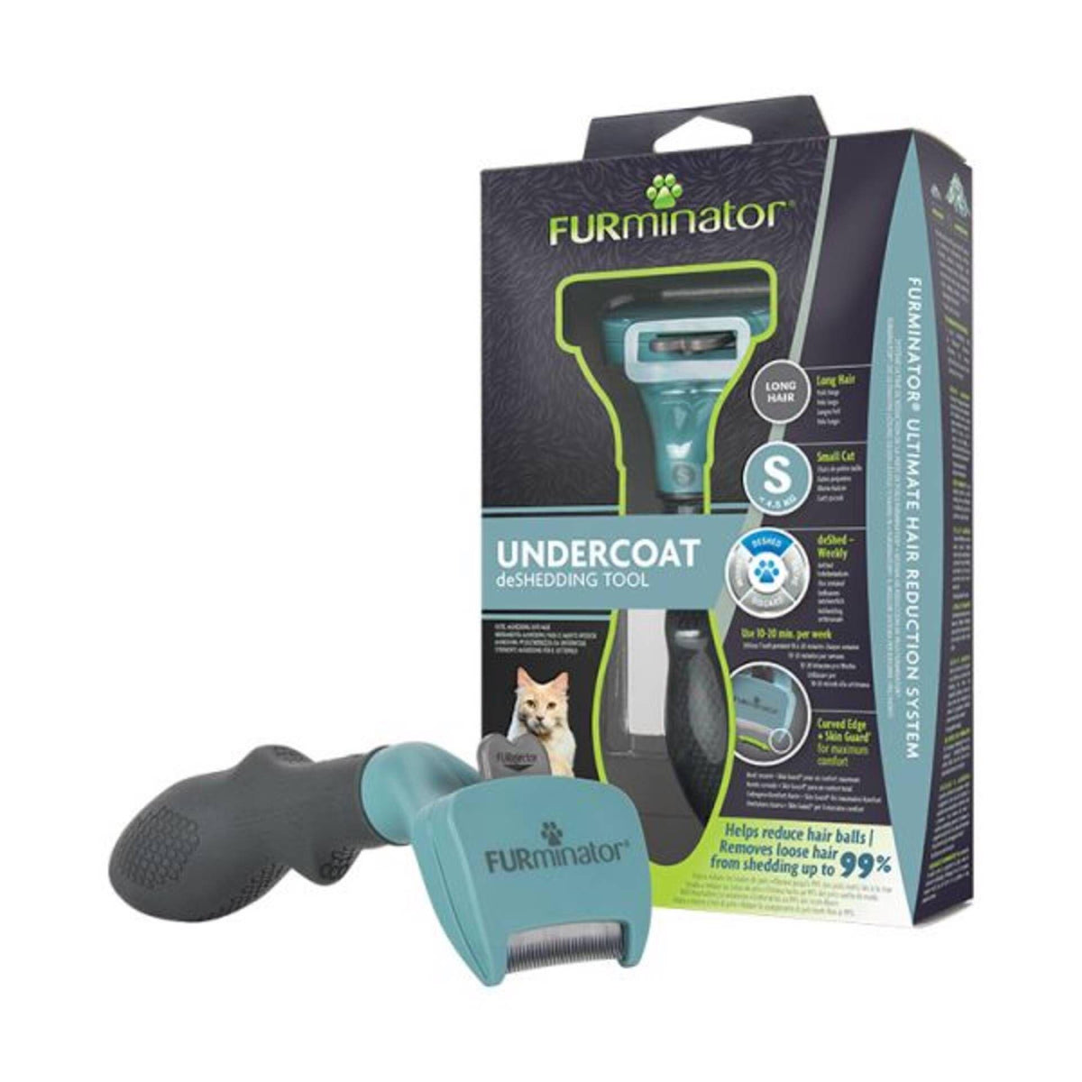 Escova para Gato Pelo Longo Furminator