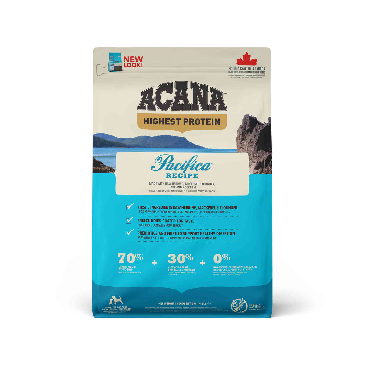 Ração para Cão Highest Protein Pacifica Recipe Acana