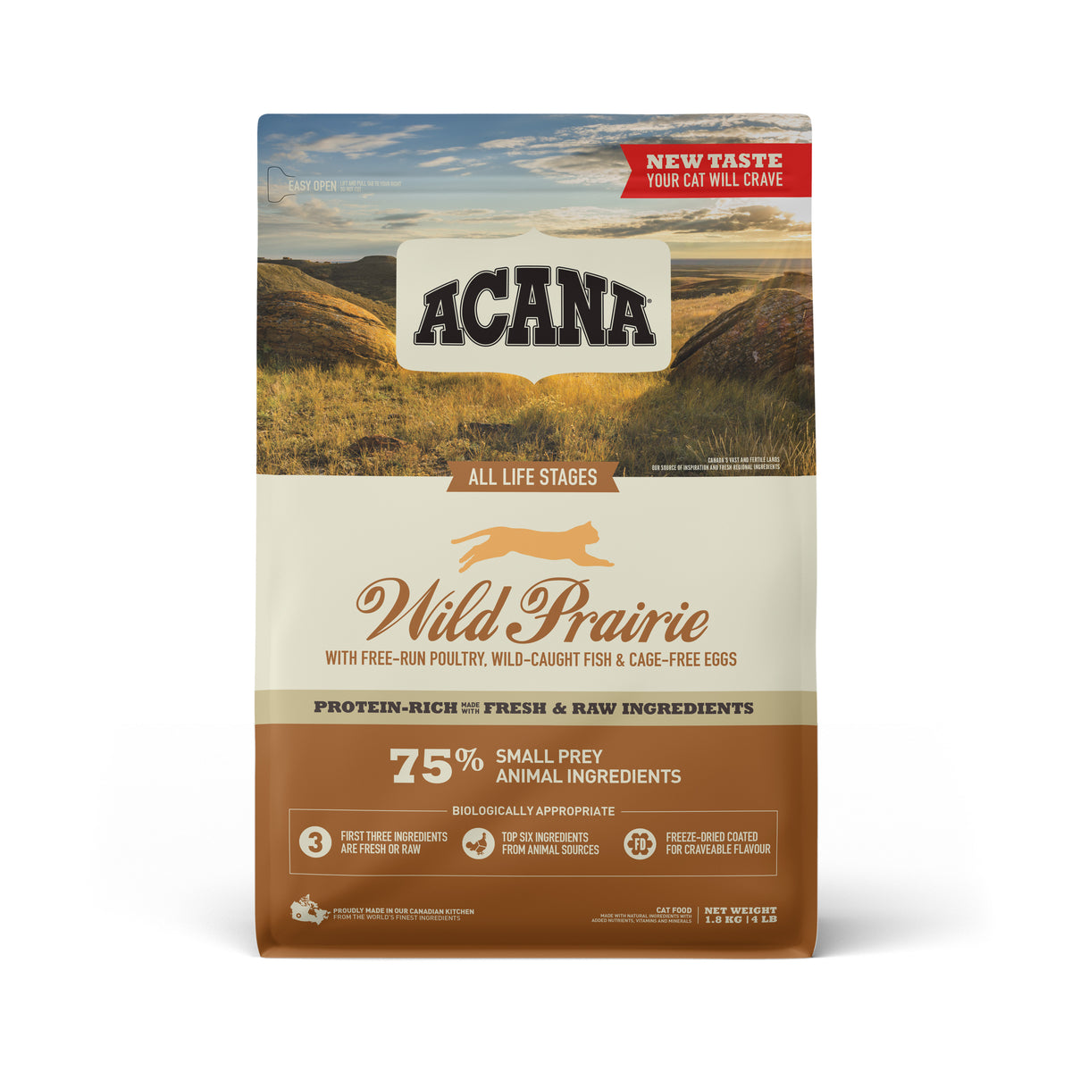 Ração para Gato Wild Prairie Acana