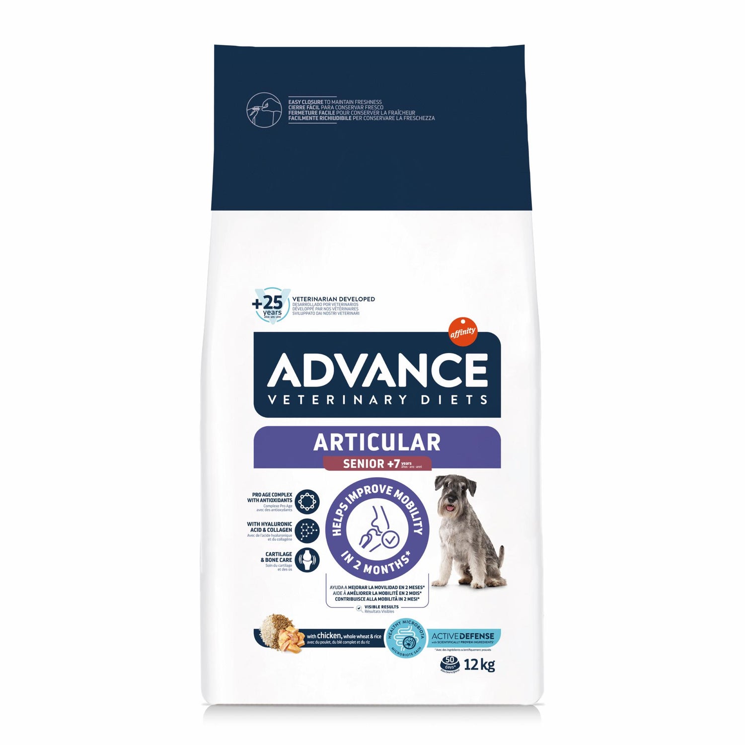 Ração para Cão Articular Care +7 Affinity Advance Veterinary Diets