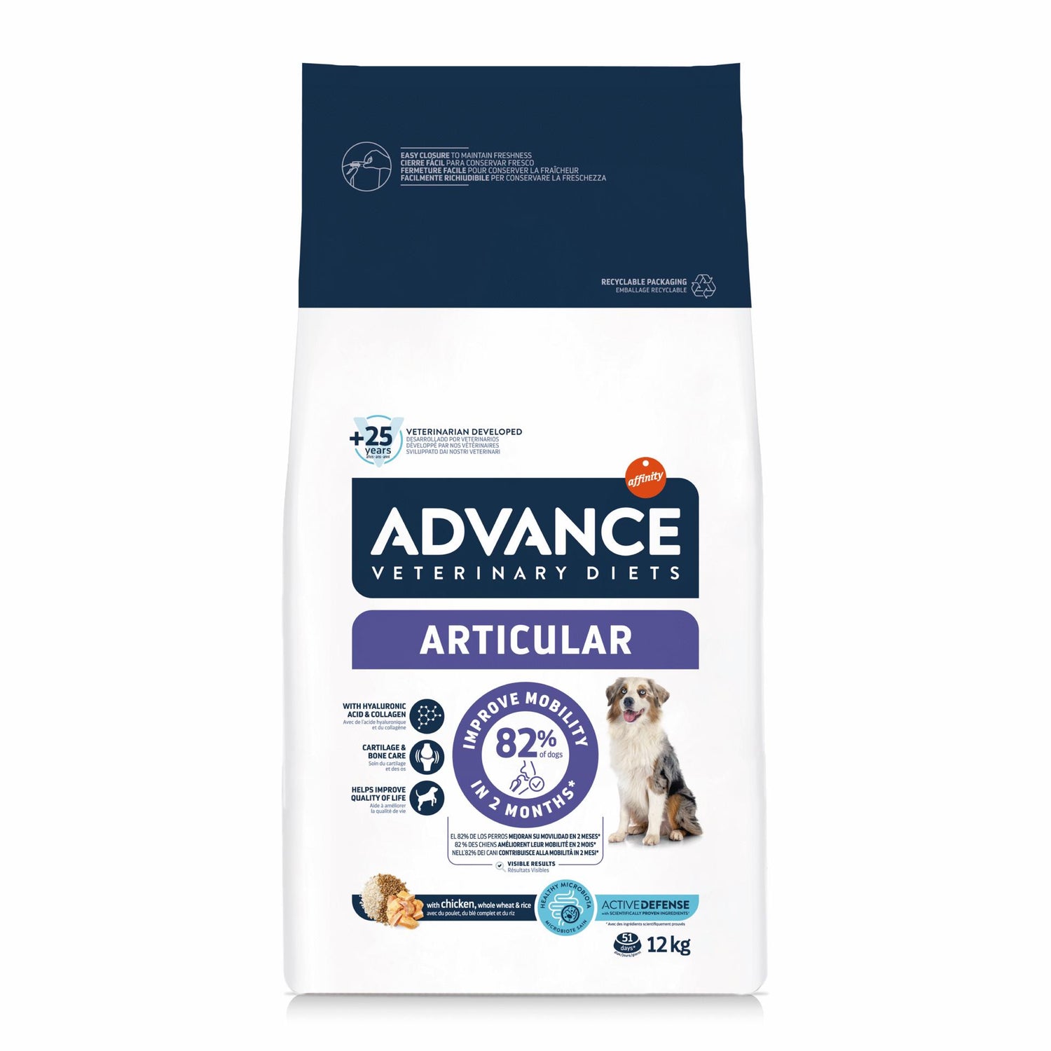 Ração para Cão Adulto Articular Care Affinity Advance Veterinary Diets