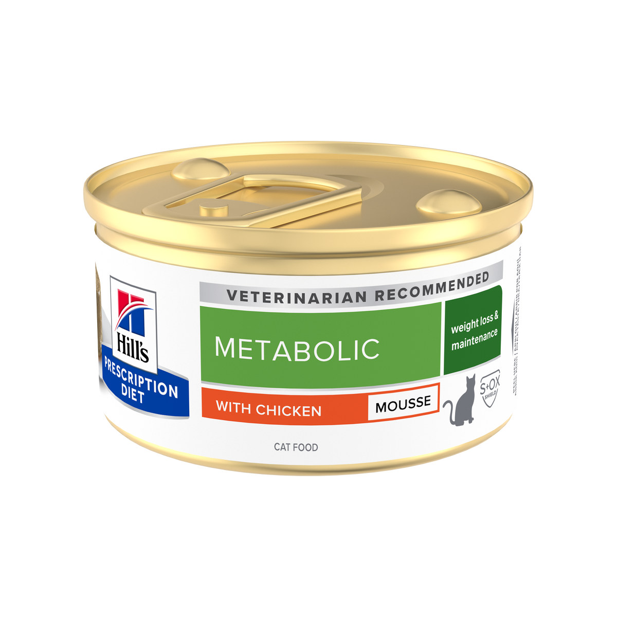 Comida Húmida para Gato Metabolic Frango Hill's Prescription Diet