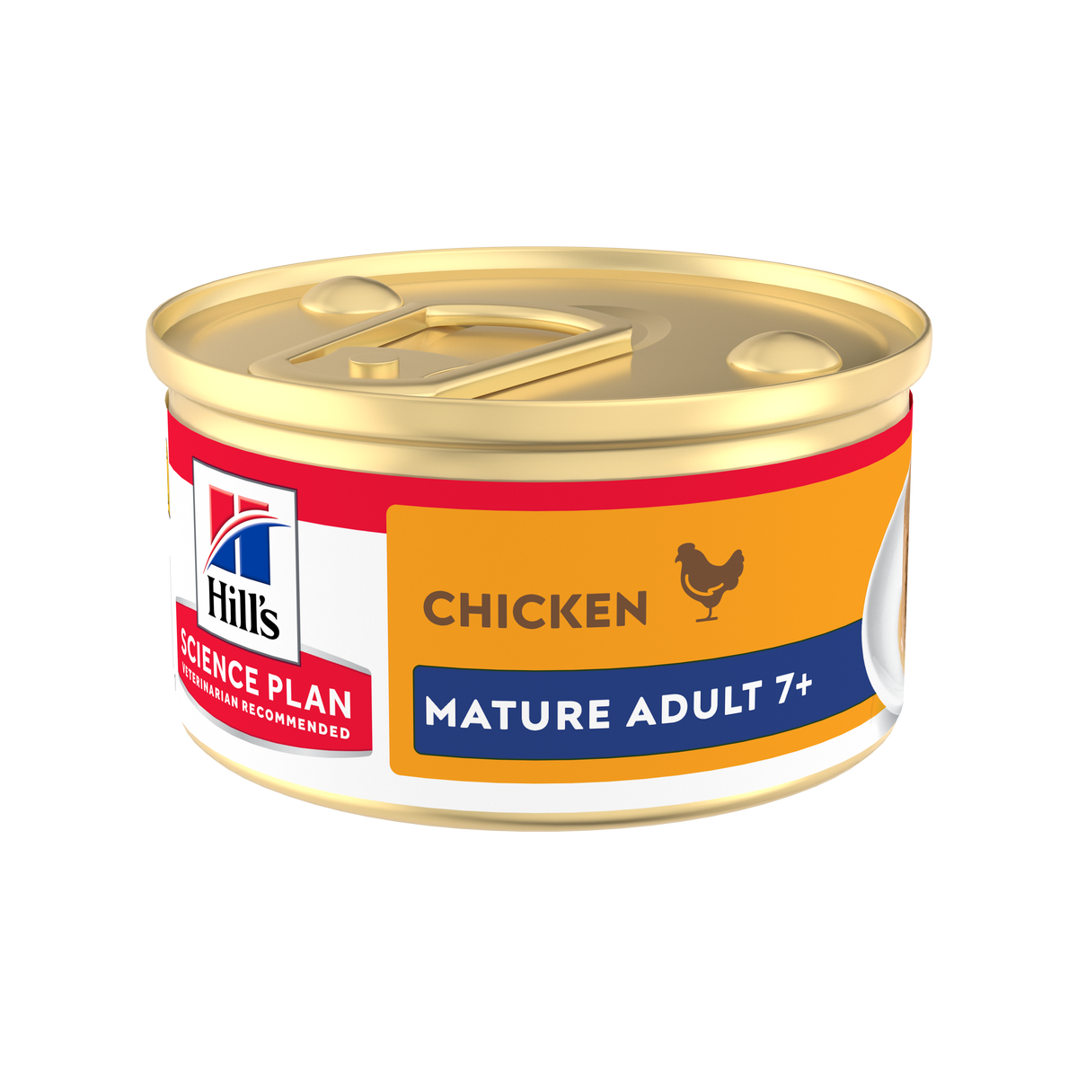 Comida Húmida para Gato Adulto Maturo Frango Hill's Science Plan