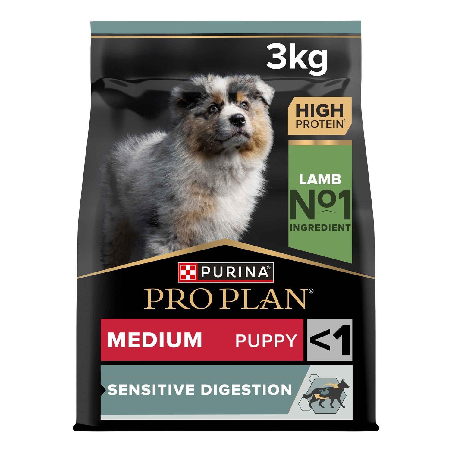 Ração para Cão Júnior Médio Sensitive Digestion Borrego Purina Pro Plan