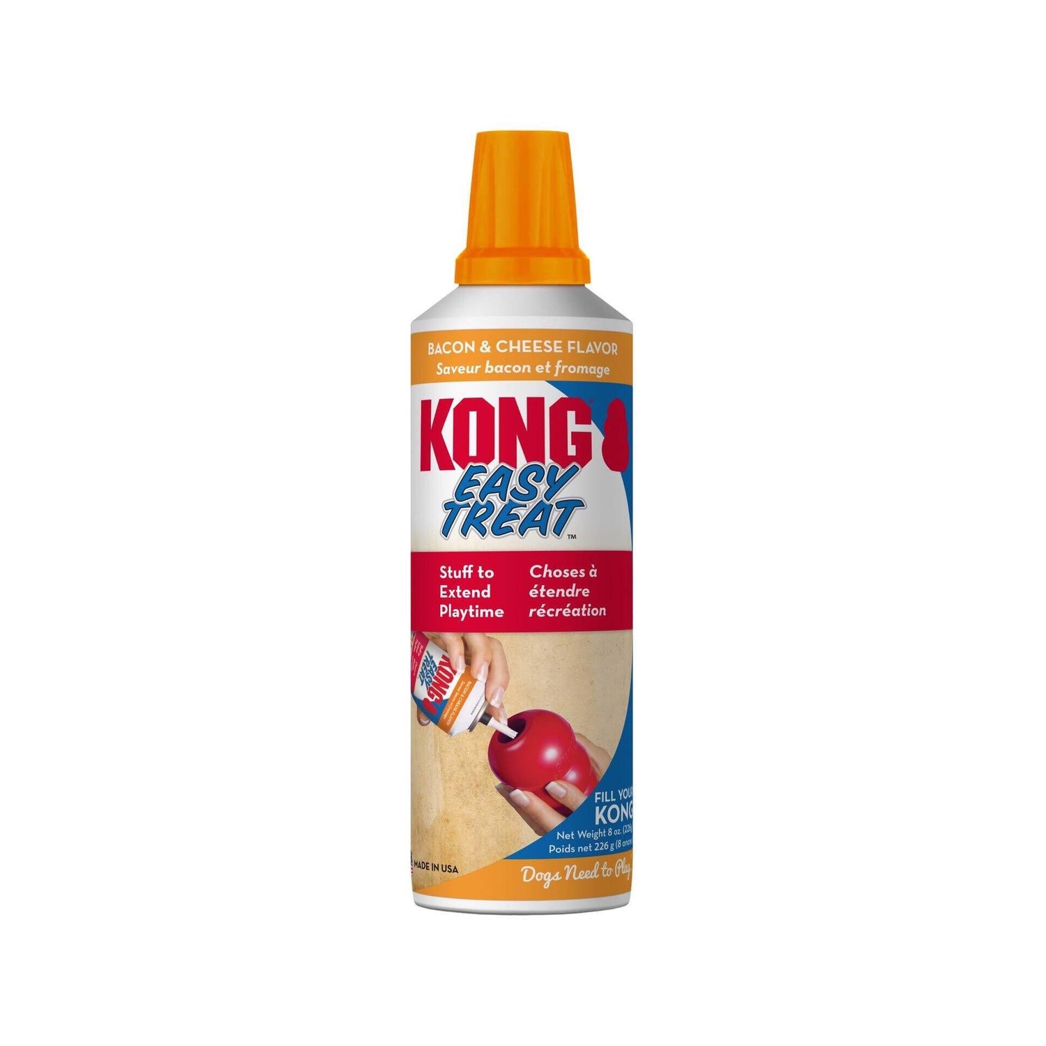 Snack para Cão Easy Treat Pasta Cheese Kong