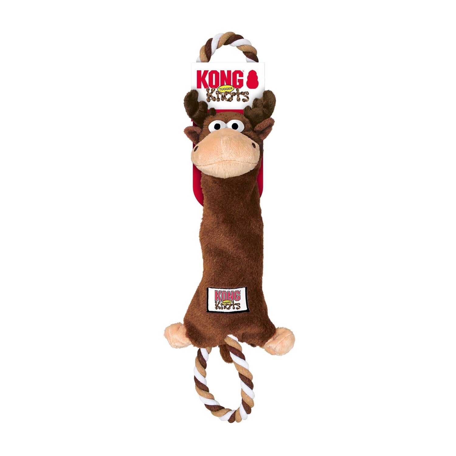 Brinquedo para Cão Tuggerknots Moose M/L Kong