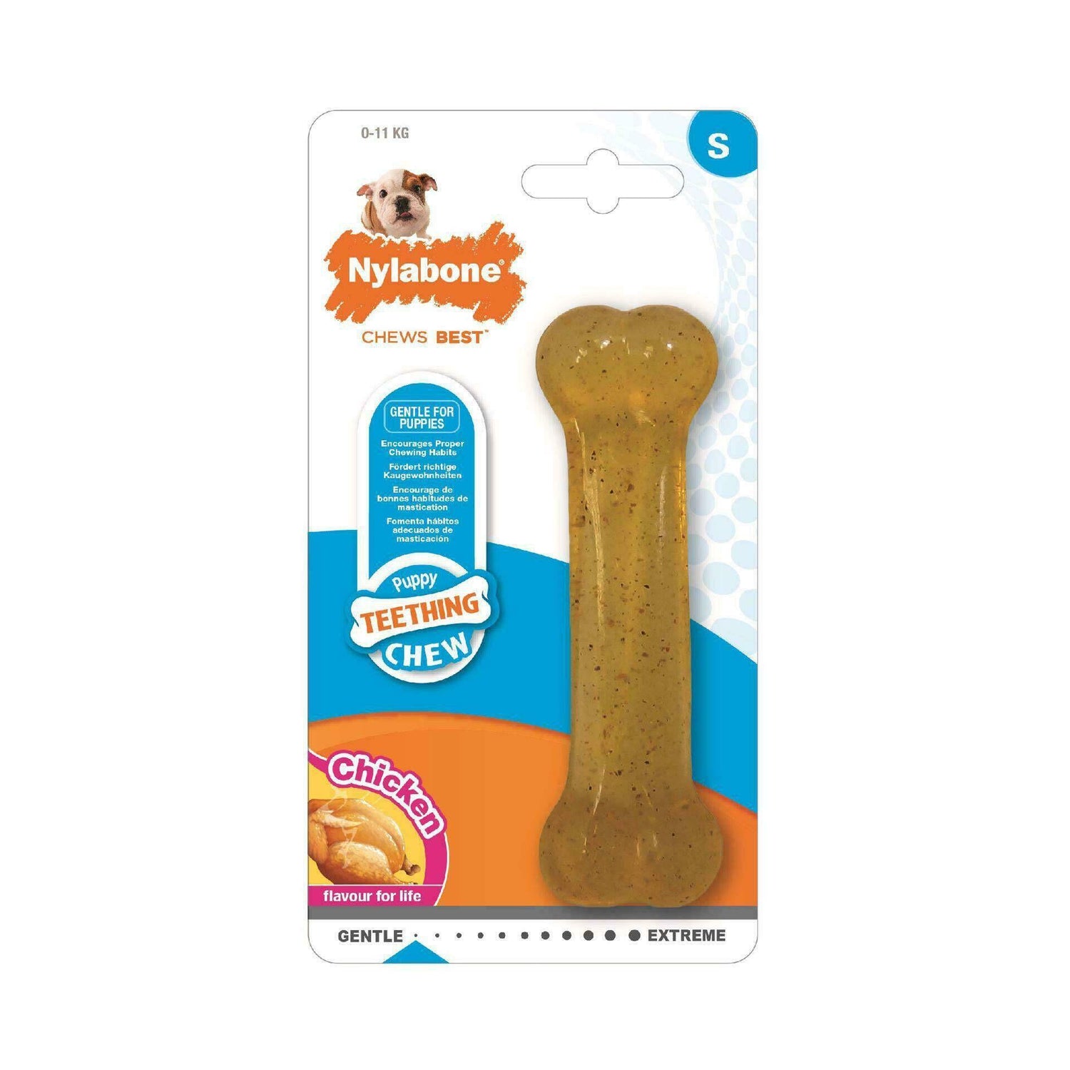 Brinquedo para Cão Osso Frango Nylabone