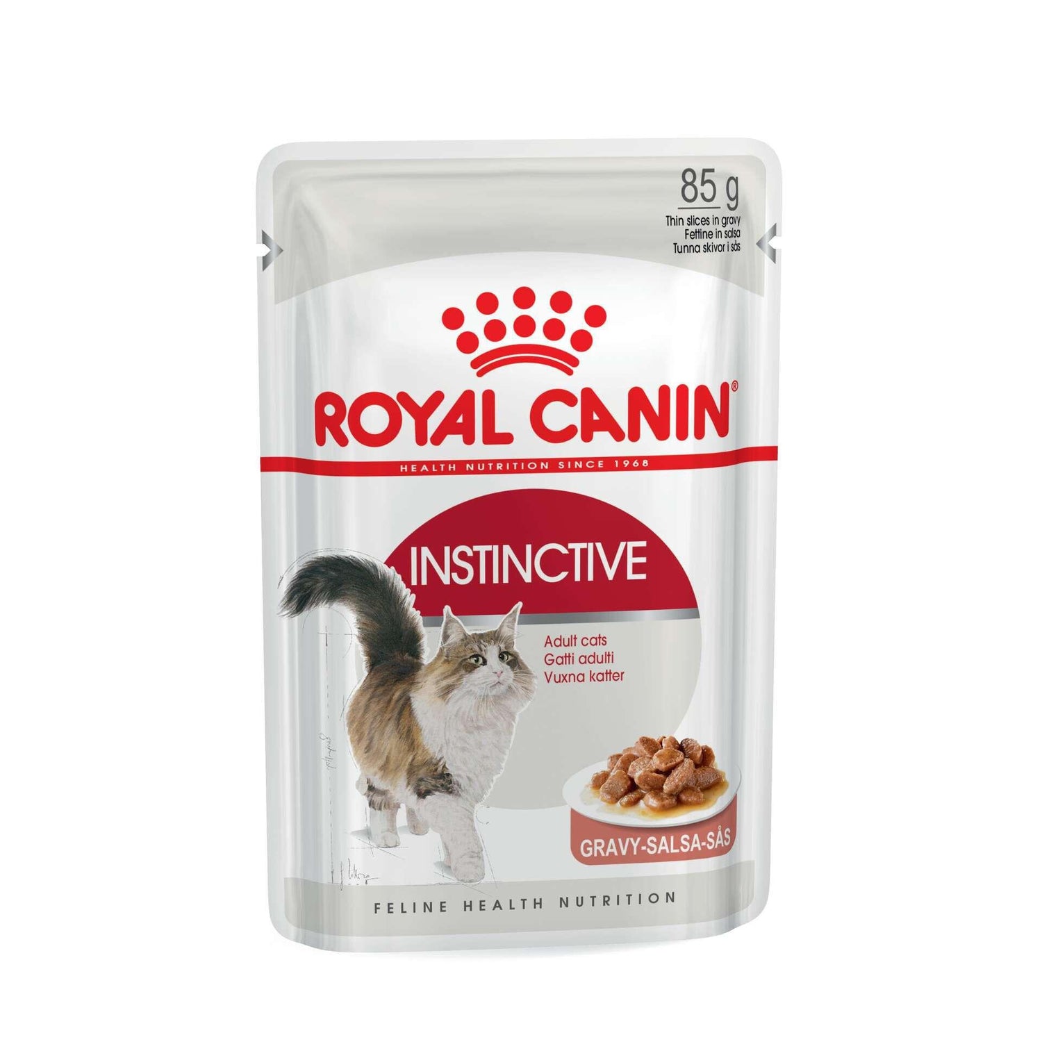 Comida Húmida para Gato Adulto Instinctive Saquetas Royal Canin