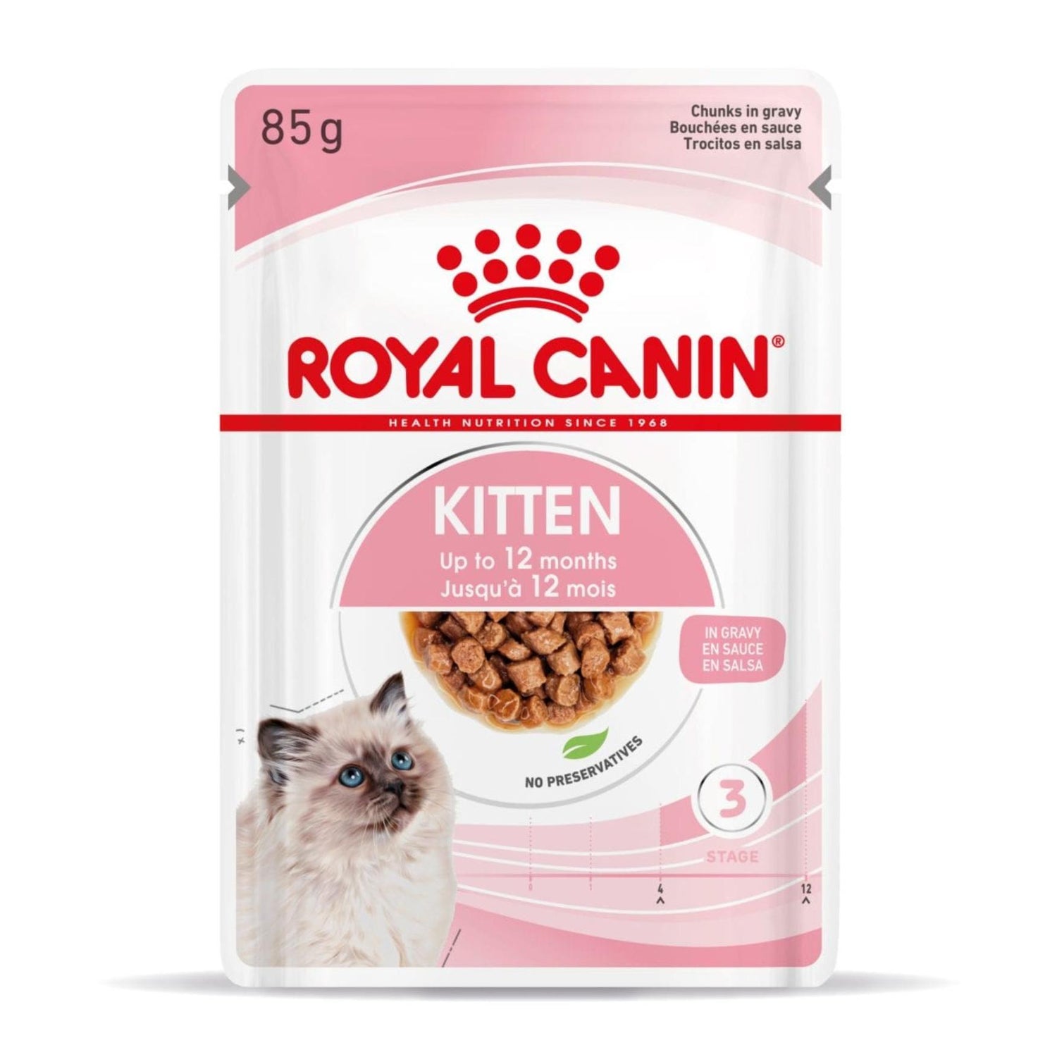 Pack Comida Húmida para Gato Júnior Saquetas Royal Canin