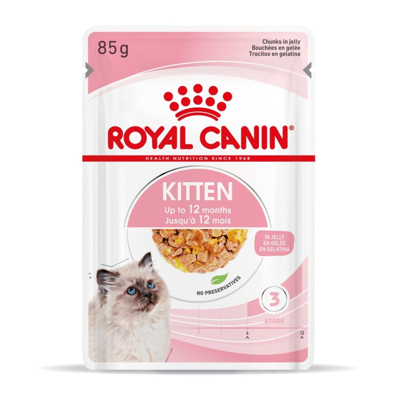 Pack Comida Húmida para Gato Júnior Saquetas Royal Canin