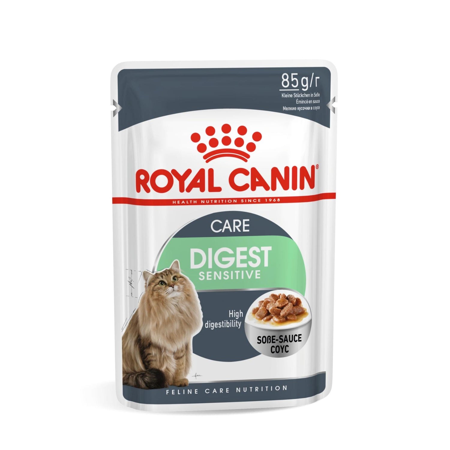 Pack Comida Húmida para Gato Adulto Digest Sensitive Saquetas Royal Canin