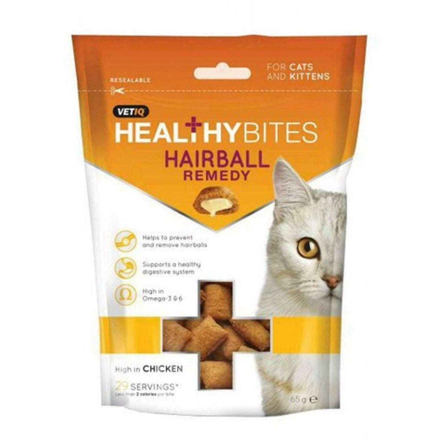 Snack para Gato Bolas Pelo Frango Healthy