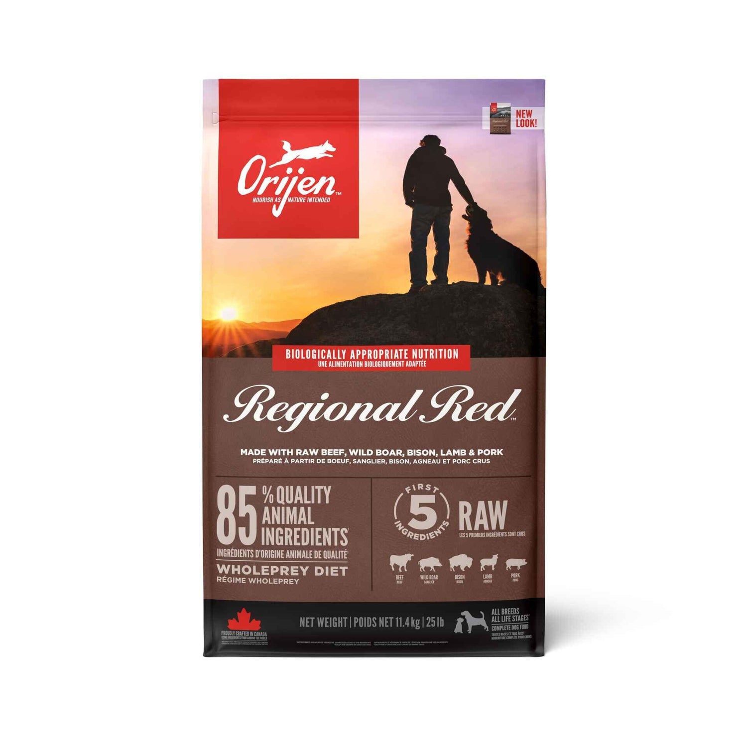 Ração para Cão Adulto Regional Red Orijen