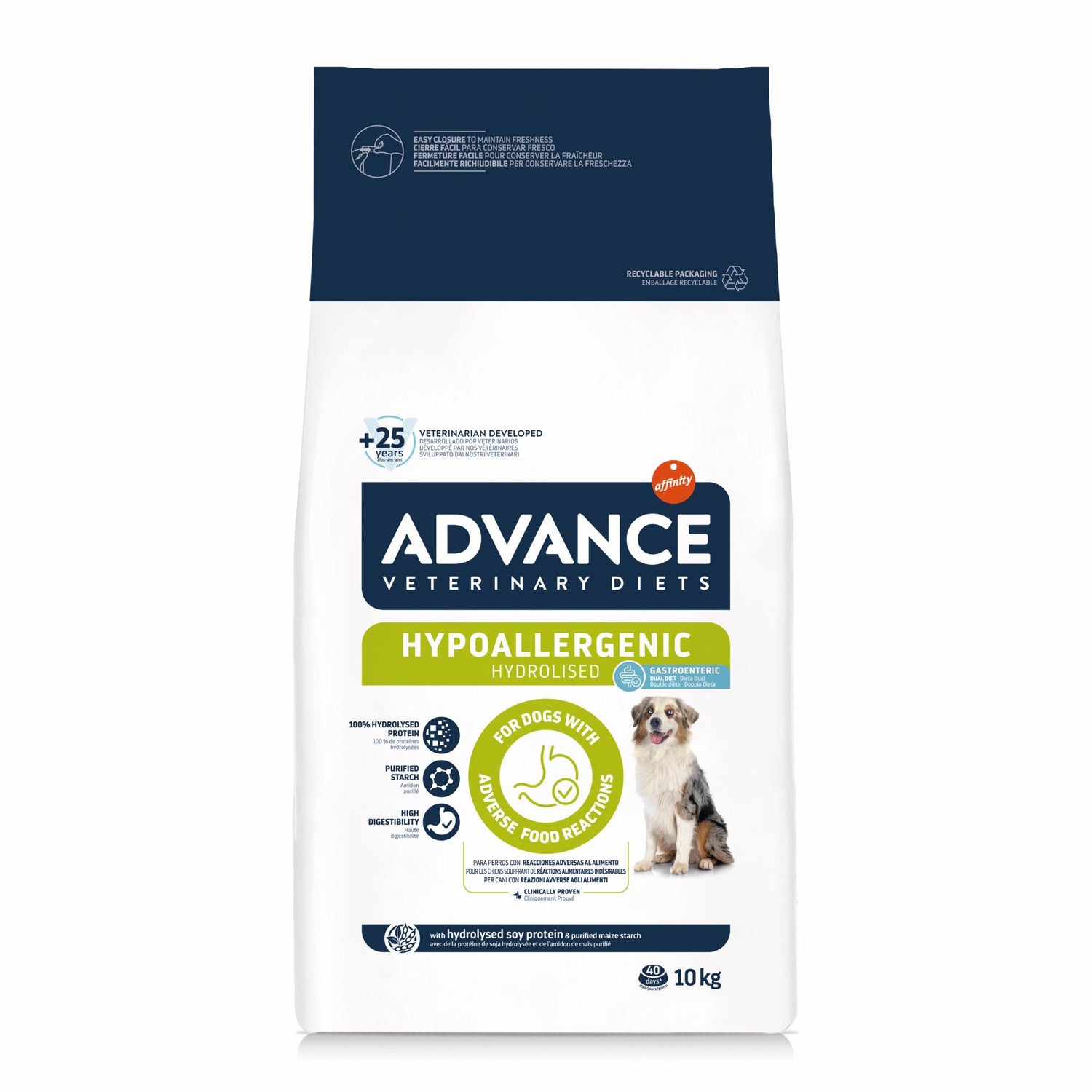Ração para Cão Adulto Hypoallergenic Affinity Advance Veterinary Diets