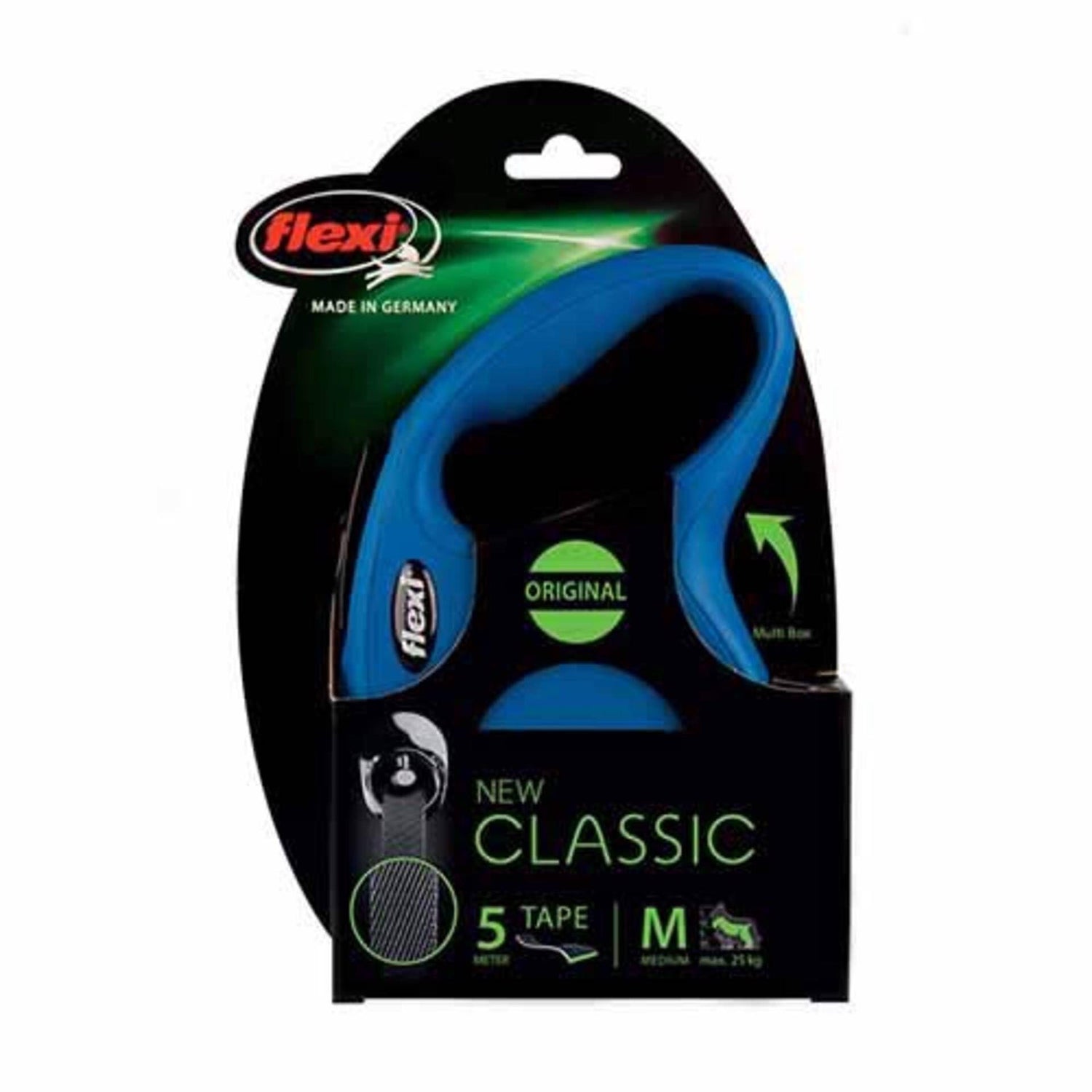 Trela para Cão New Classic Azul Flexi