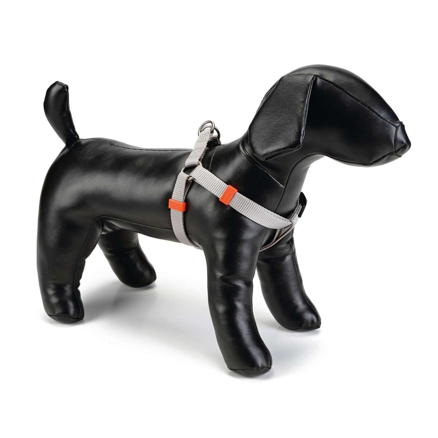 Peitoral para Cão Nylon Cinza Claro Beeztees