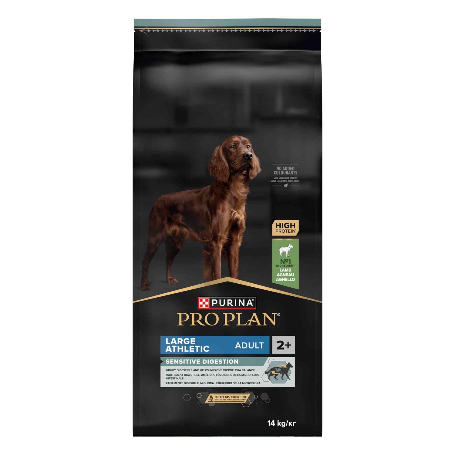 Ração para Cão Adulto Maxi Athletic Sensitive Digestion Borrego Purina Pro Plan