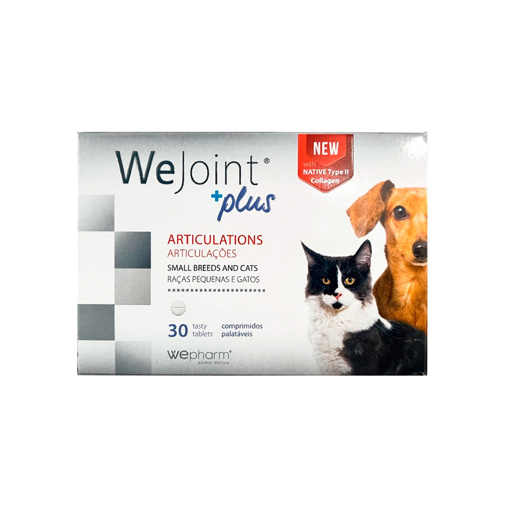 Wejoint Plus Raças Pequenas e Gatos 30 Comprimidos