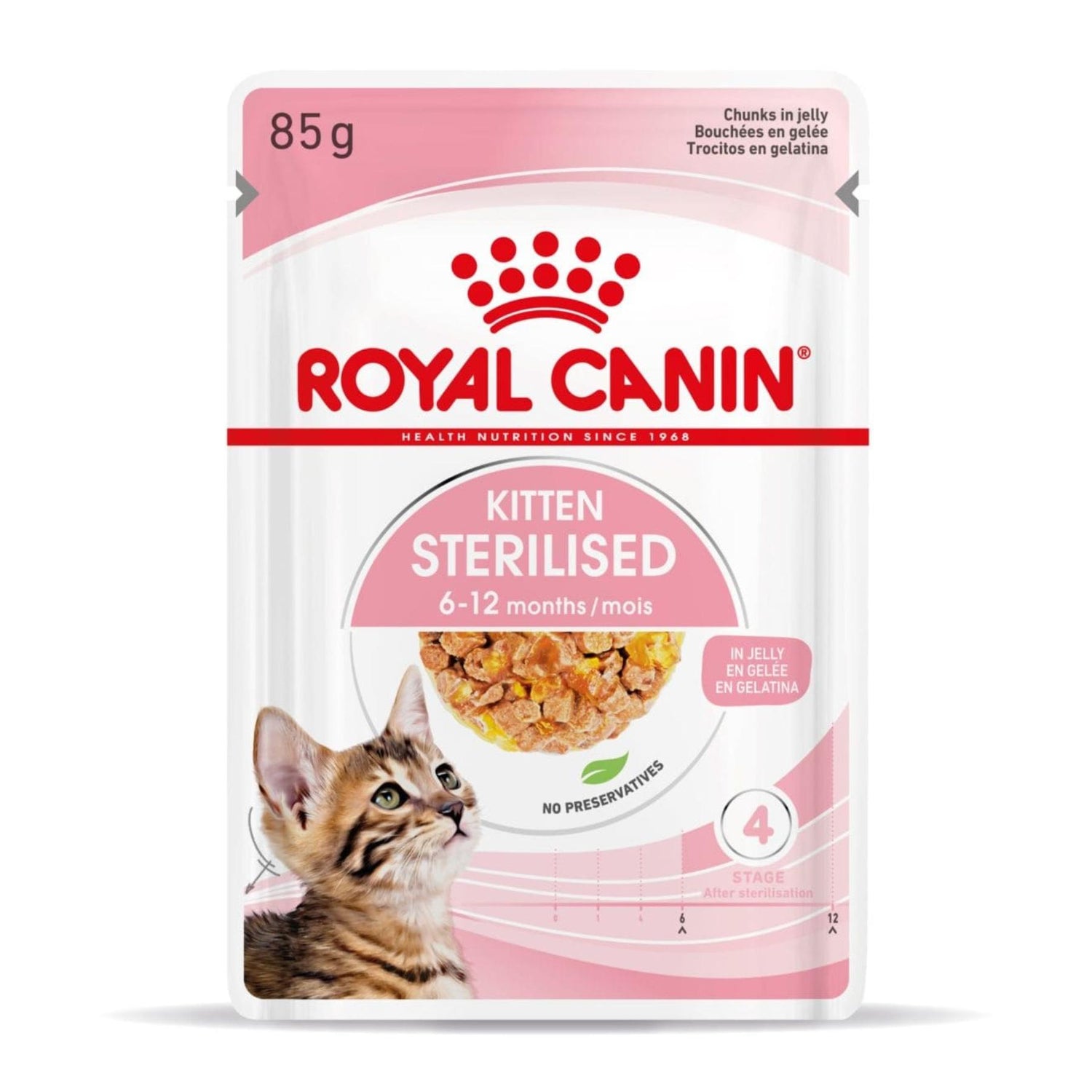 Pack Comida Húmida para Gato Esterilizado Júnior Saquetas Royal Canin