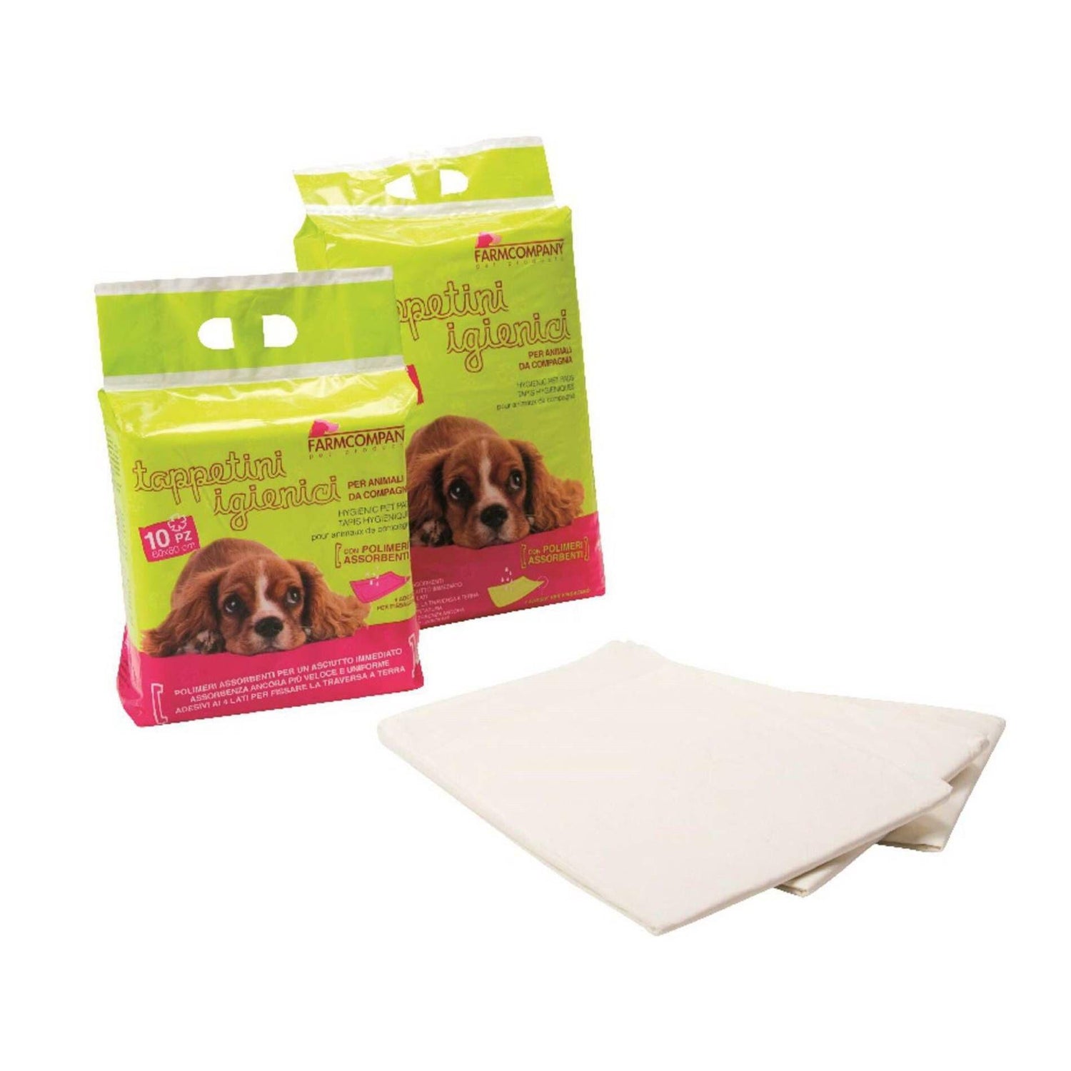 Tapetes Higiénicos para Cão Extra Absorvente Farm Company
