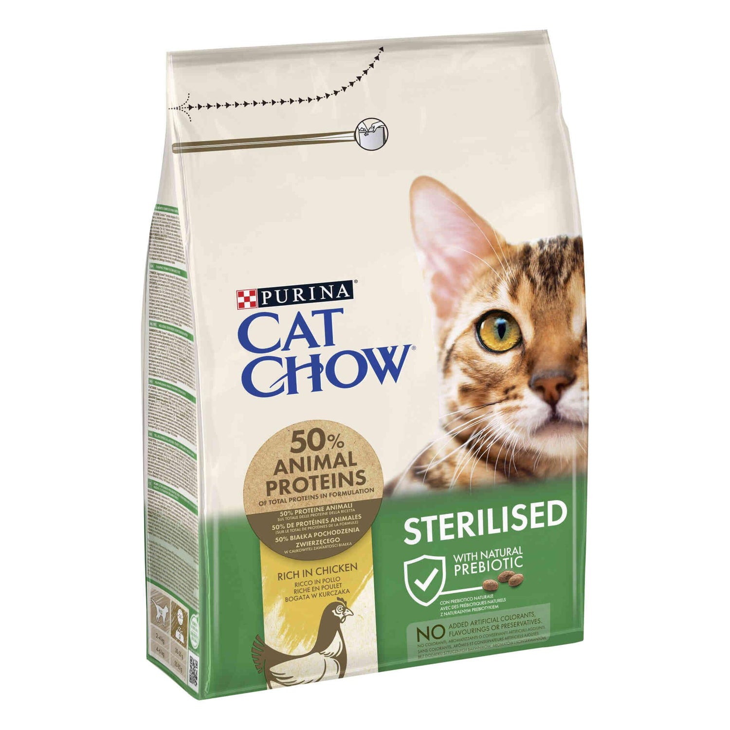 Ração para Gato Adulto Esterilizado Purina Cat Chow