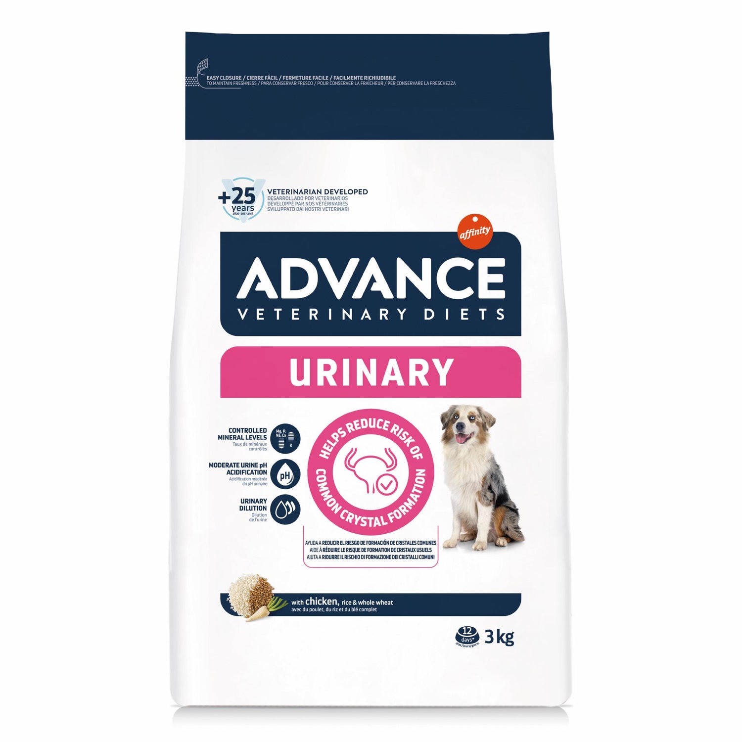 Ração para Cão Adulto Urinary Affinity Advance Veterinary Diets