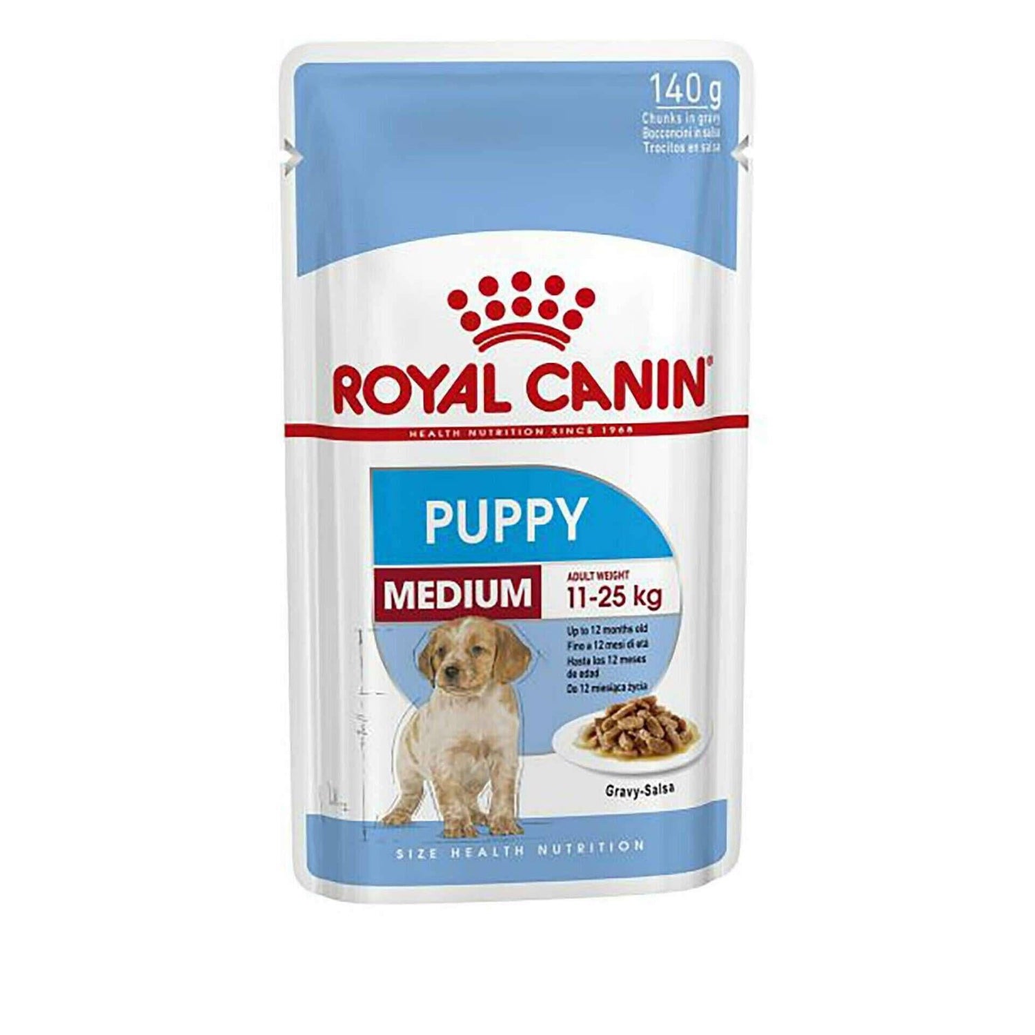 Comida Húmida para Cão Júnior Médio Saquetas Royal Canin