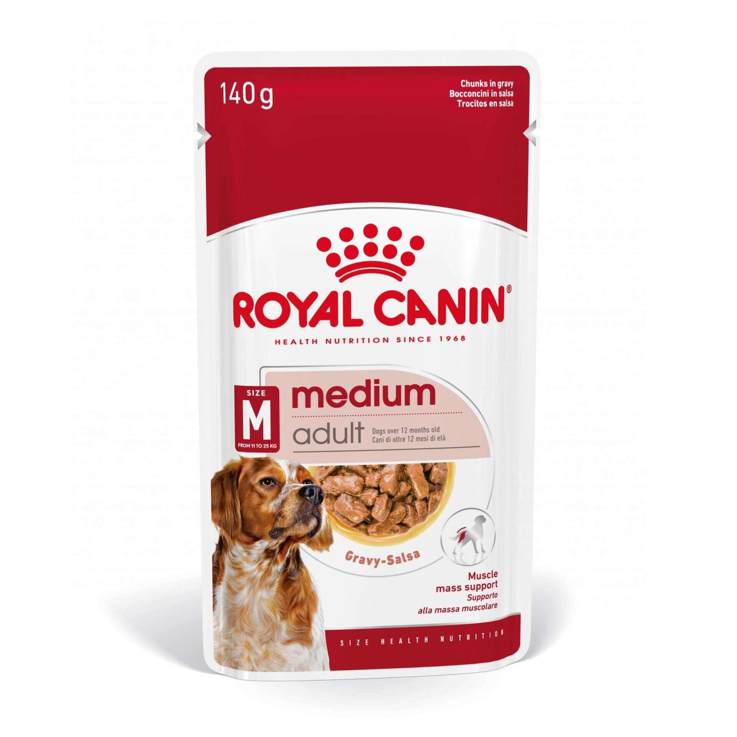 Comida Húmida para Cão Adulto Médio Saquetas Royal Canin