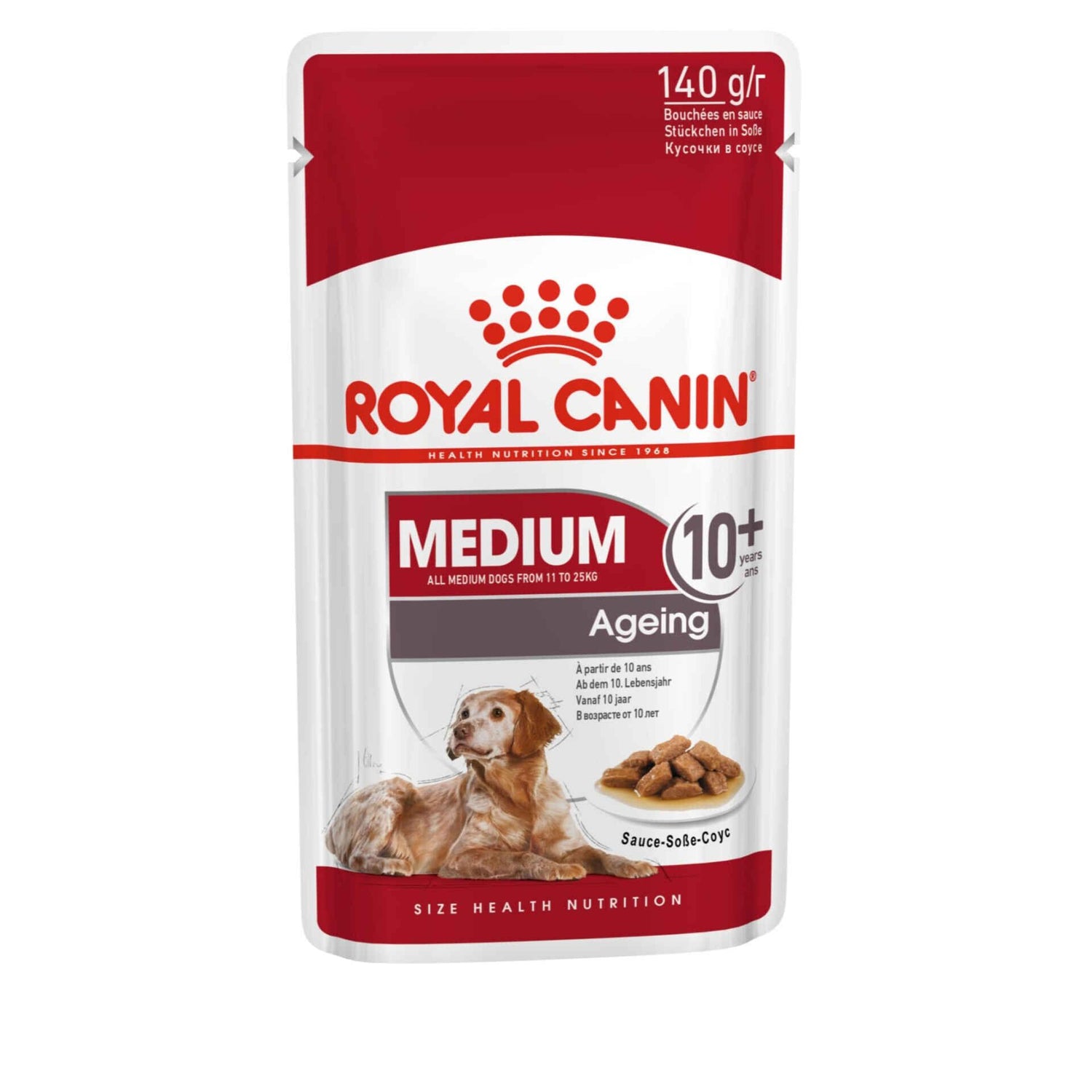 Pack Comida Húmida para Cão Médio Ageing +10 Royal Canin