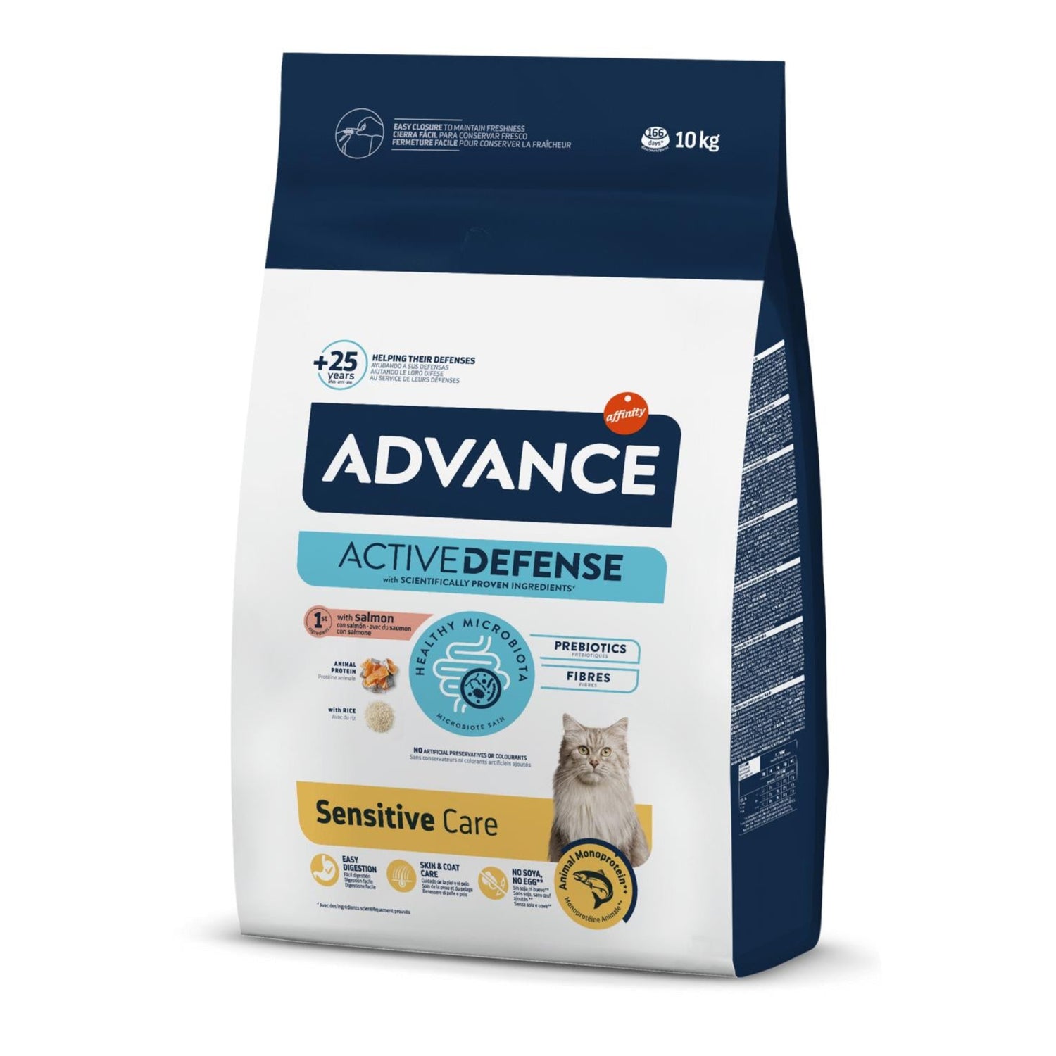 Ração para Gato Adulto Sensitive Salmão e Arroz Affinity Advance