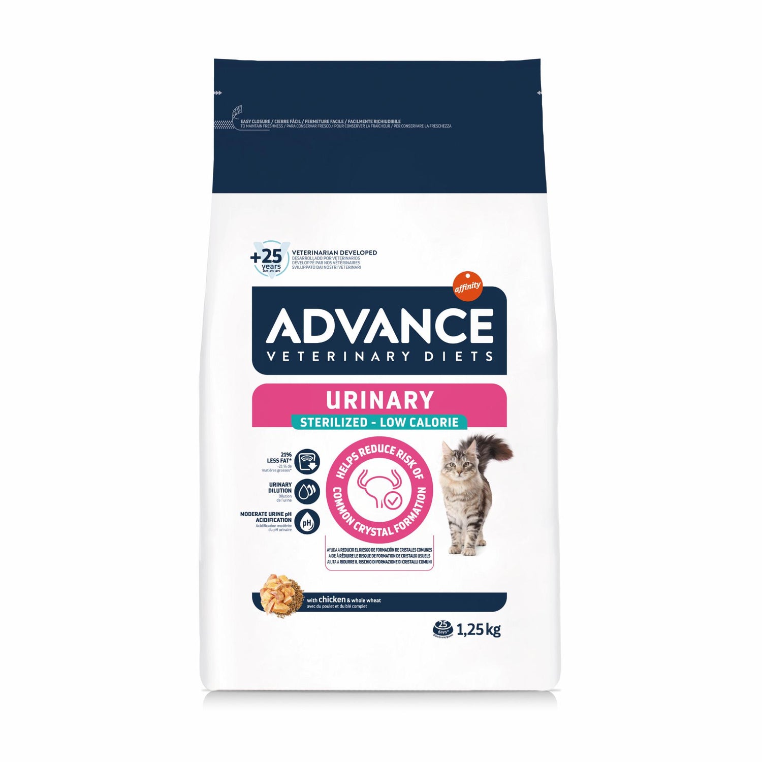 Ração para Gato Adulto Low Calories Affinity Advance Veterinary Diets