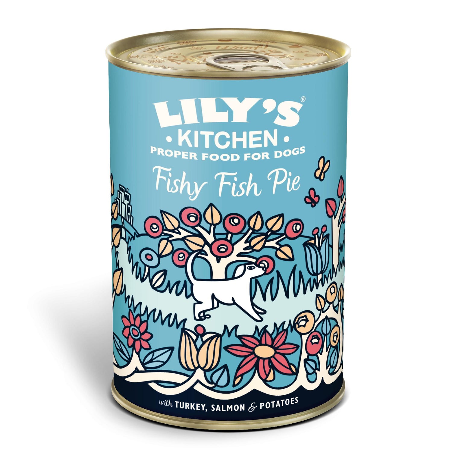 Comida Húmida para Cão Adulto Peru, Salmão e Arenque Lily'S Kitchen