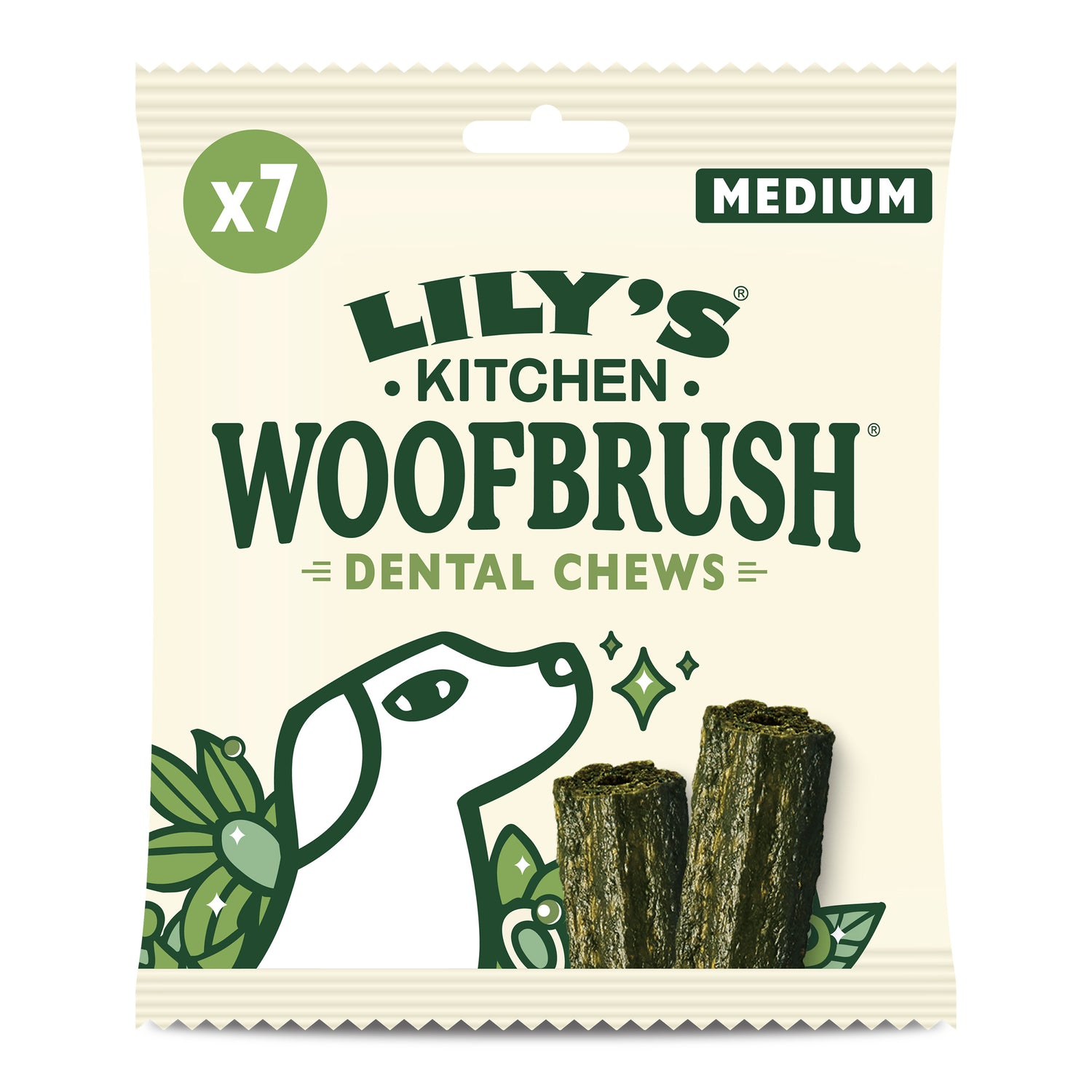 Snack Dentário para Cão Adulto Woofbrush Lily's Kitchen