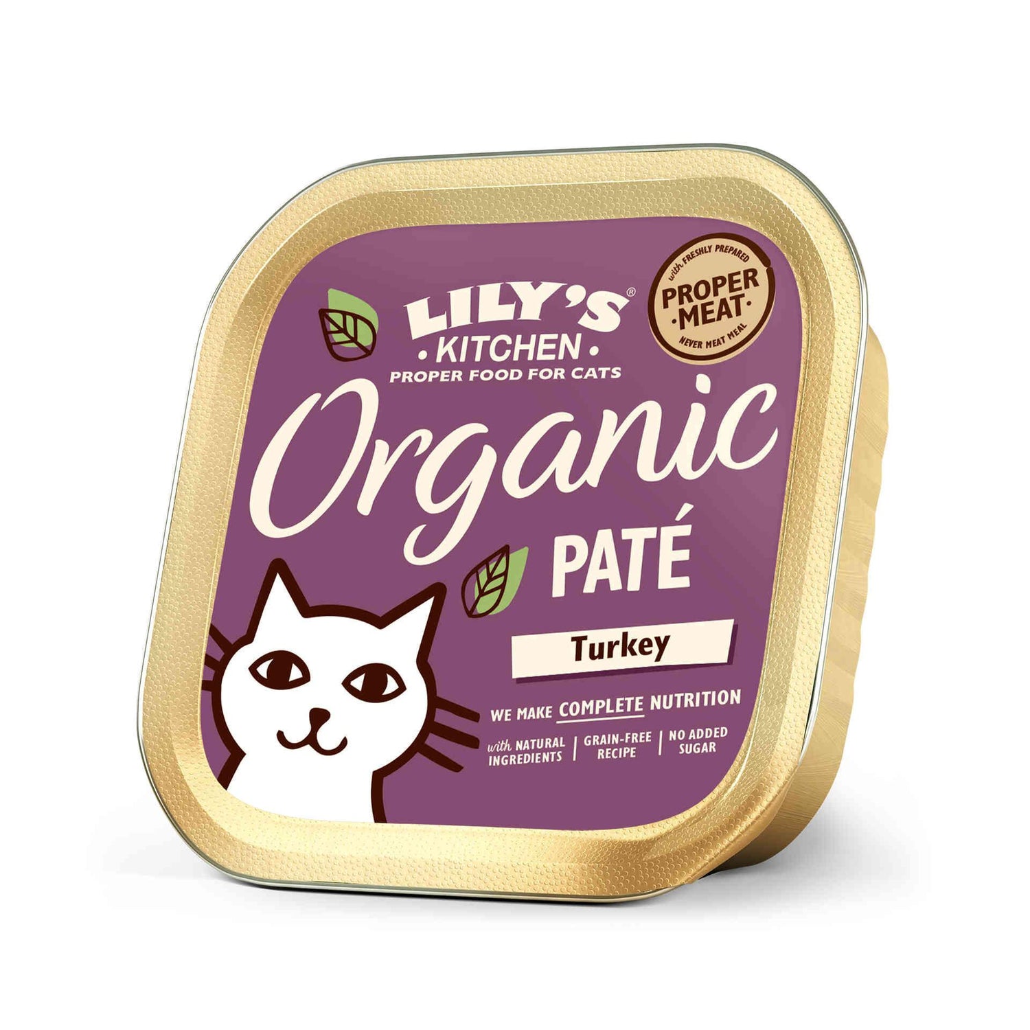 Comida Húmida para Gato Adulto Jantar Peru Orgânico Lily'S Kitchen