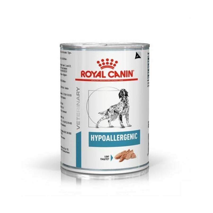 Pack Comida Húmida para Cão Hypoallergenic Royal Canin Veterinary Diets