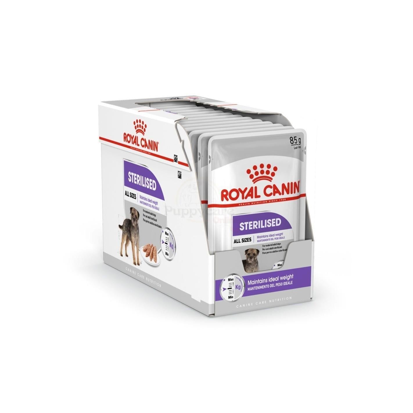 Pack Comida Húmida para Cão Adulto Esterilizado Saquetas Royal Canin