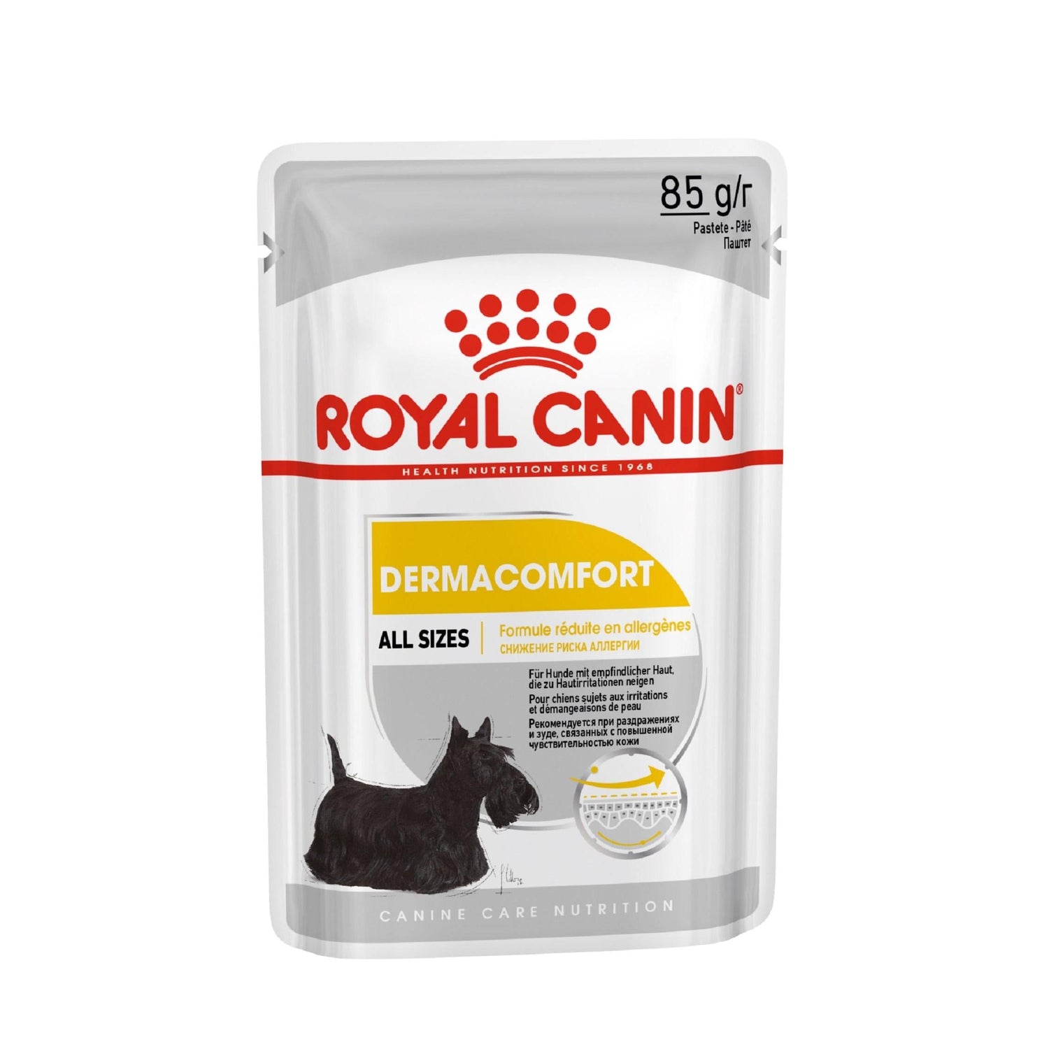 Pack Comida Húmida para Cão Dermacomfort Royal Canin