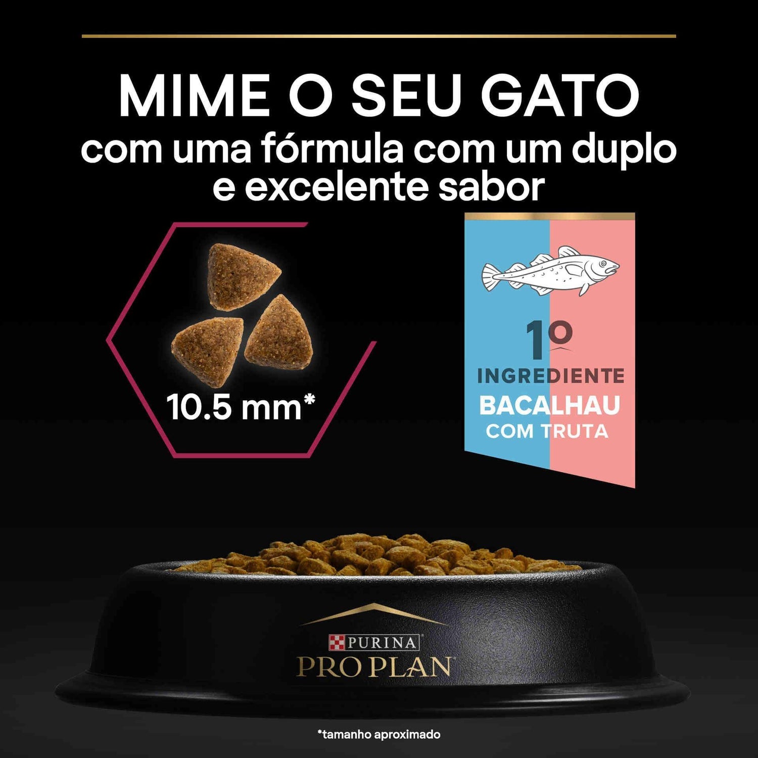 Ração para Gato Adulto Esterilizado Savoury Duo Bacalhau e Truta Purina Pro Plan