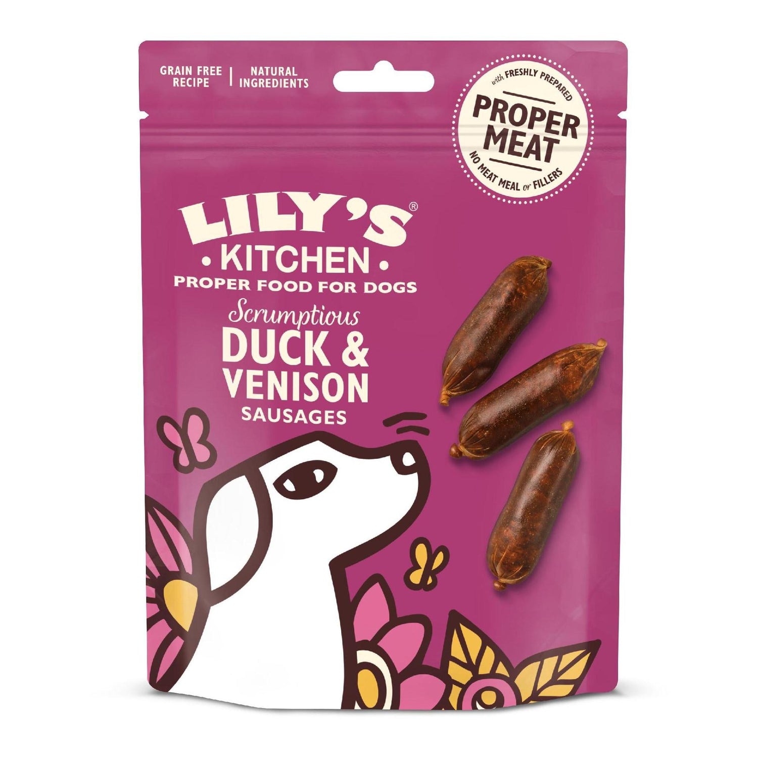 Snack para Cão Adulto Pato e Veado Lily's Kitchen