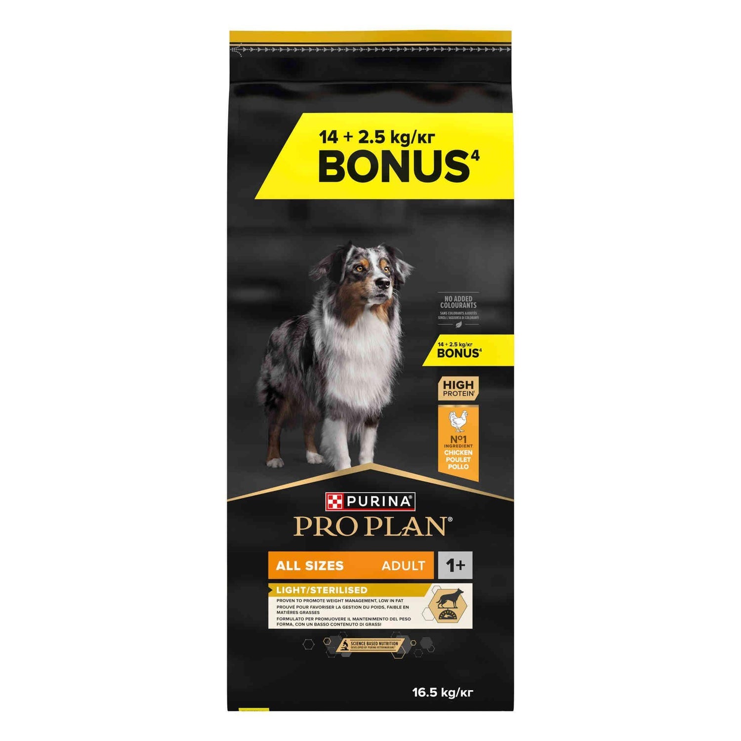 Ração para Cão Adulto Esterilizado Light Purina Pro Plan