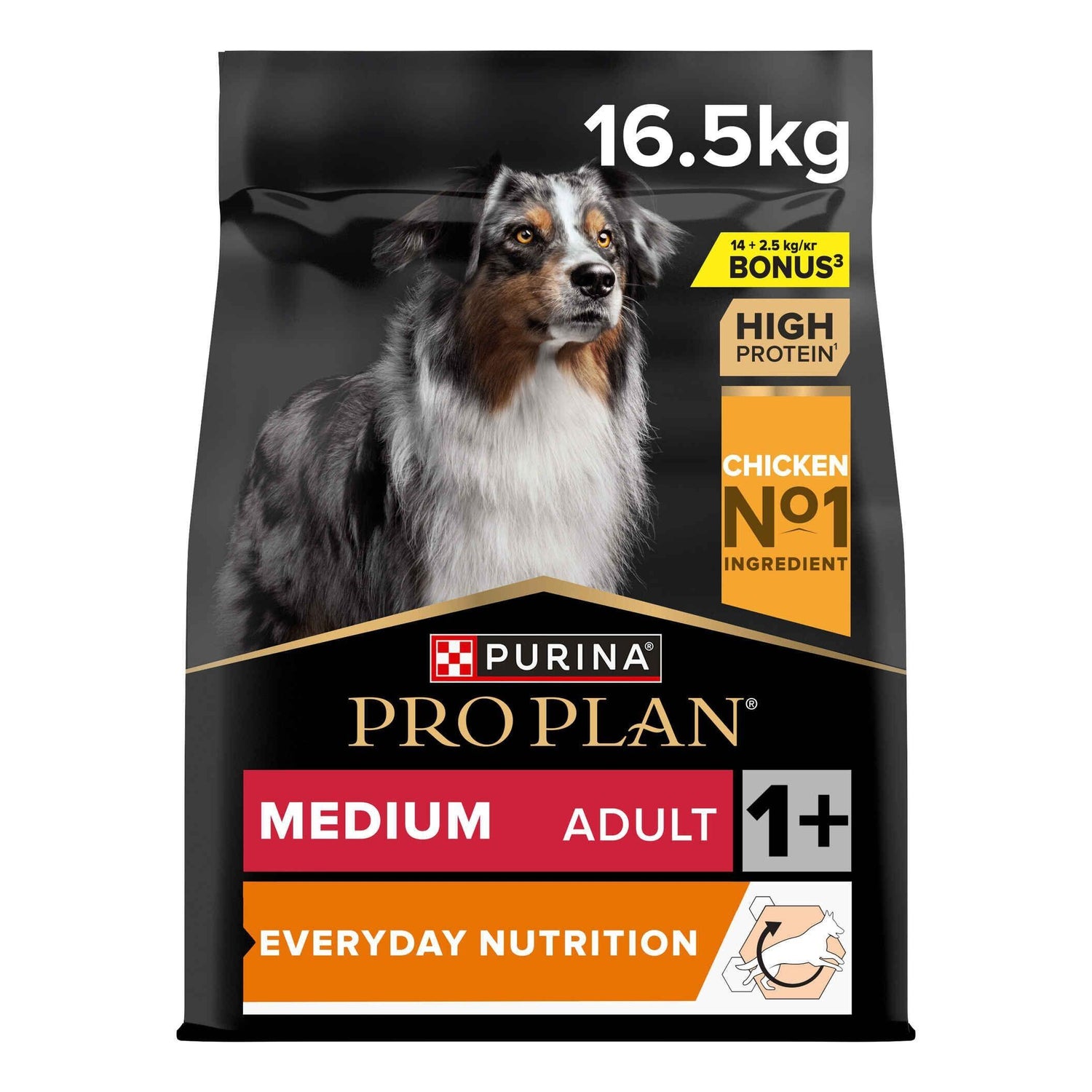 Ração para Cão Adulto Médio Everyday Nutrition Frango Purina Pro Plan