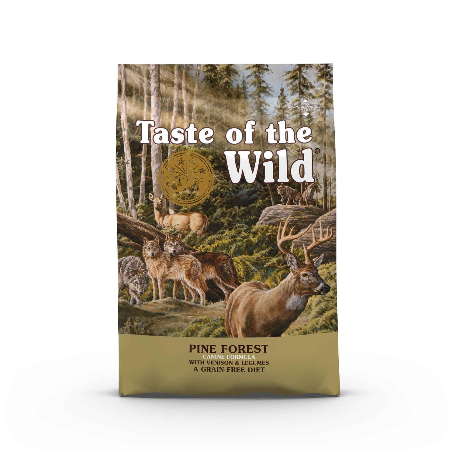 Ração para Cão Adulto Pine Forest Veado e Vegetais Taste of the Wild