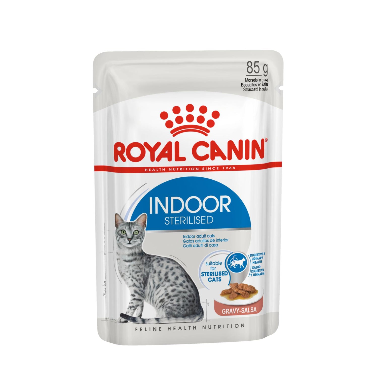 Pack Comida Húmida para Gato Adulto Esterilizado Indoor Saquetas Royal Canin