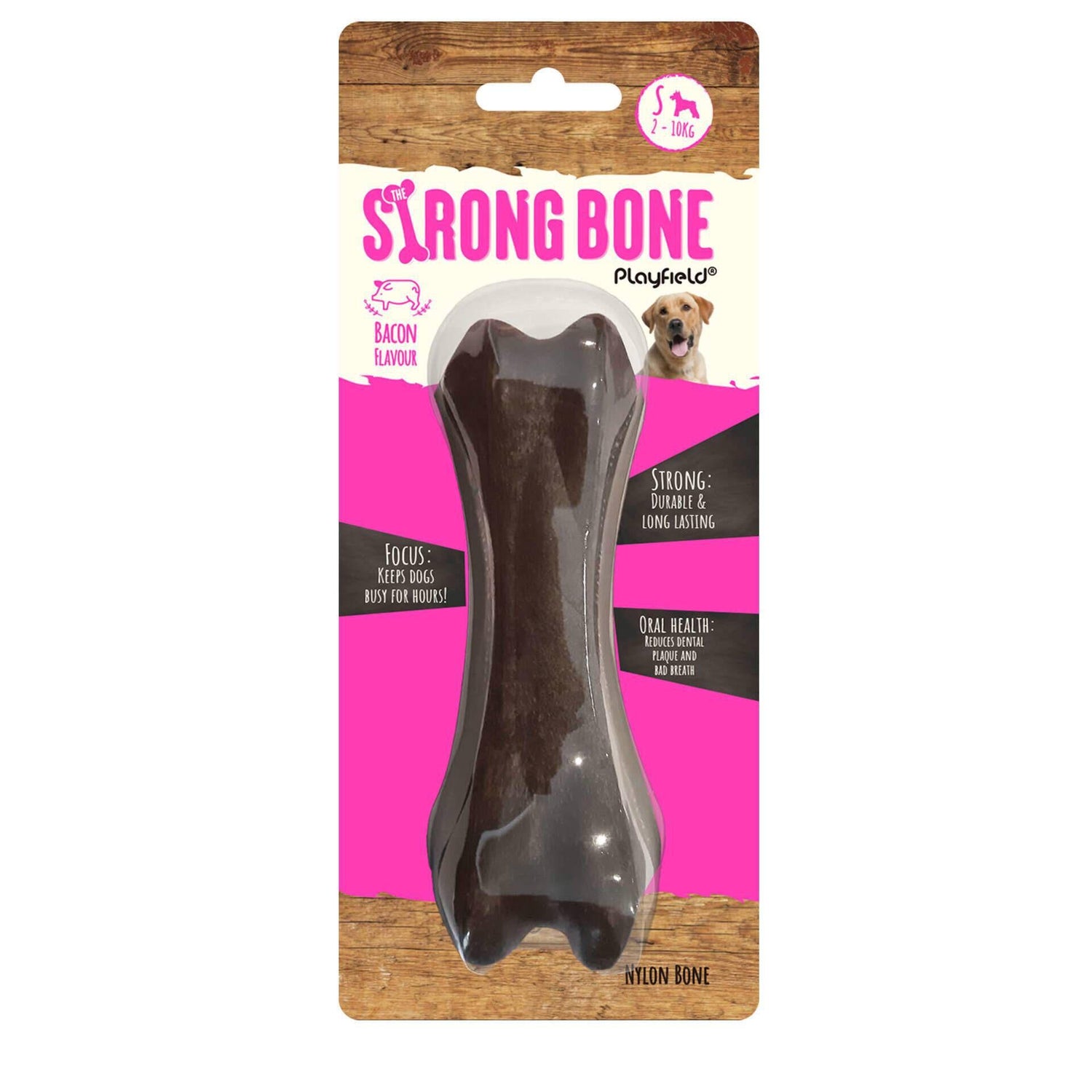 Osso para Cão Bacon Strong Bone