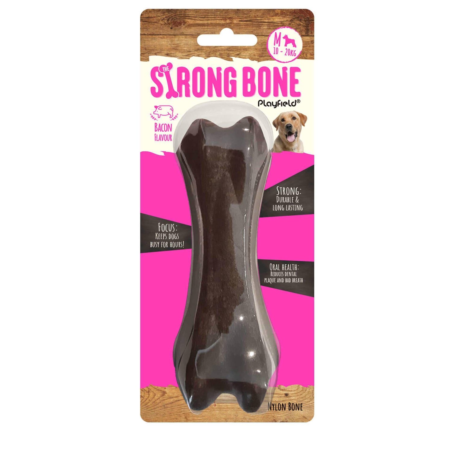 Osso para Cão Bacon Strong Bone