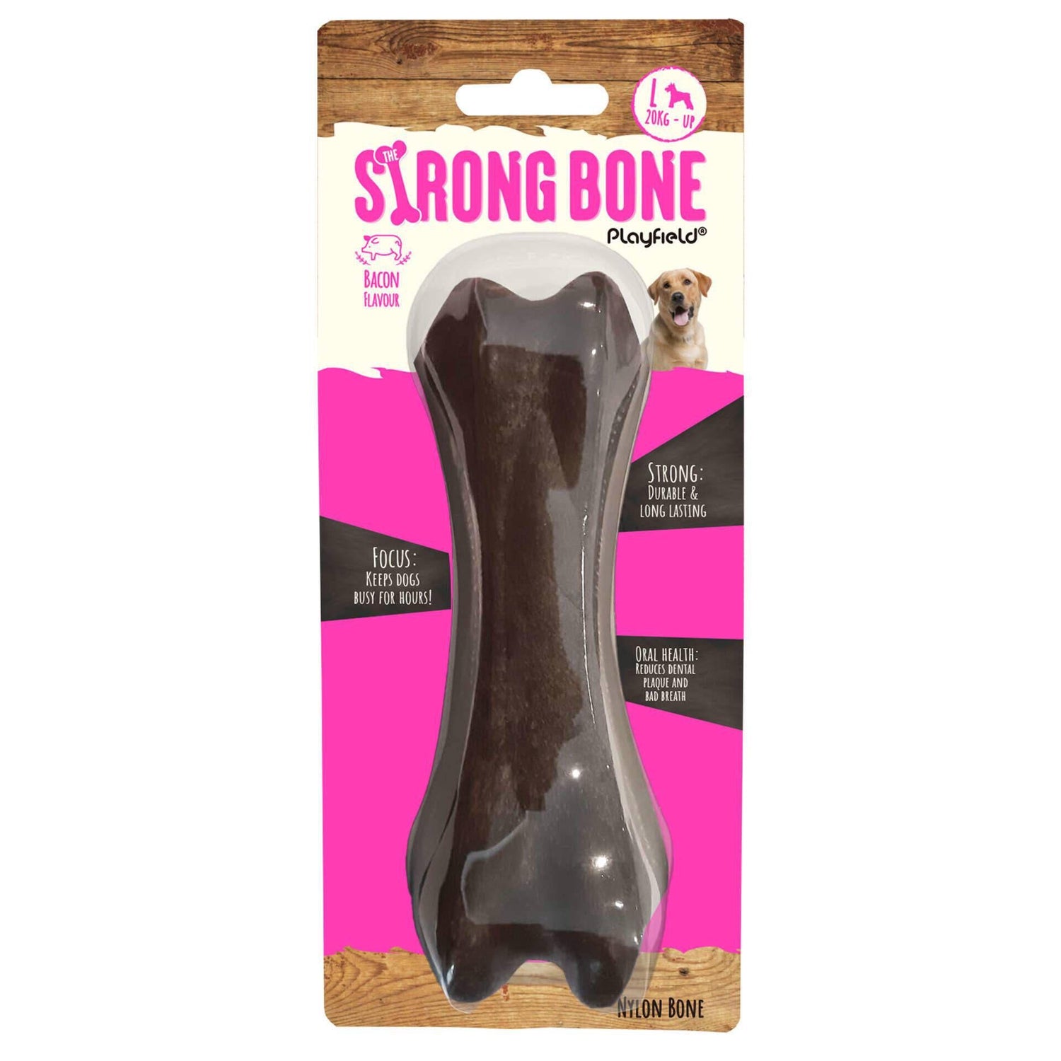 Osso para Cão Bacon Strong Bone
