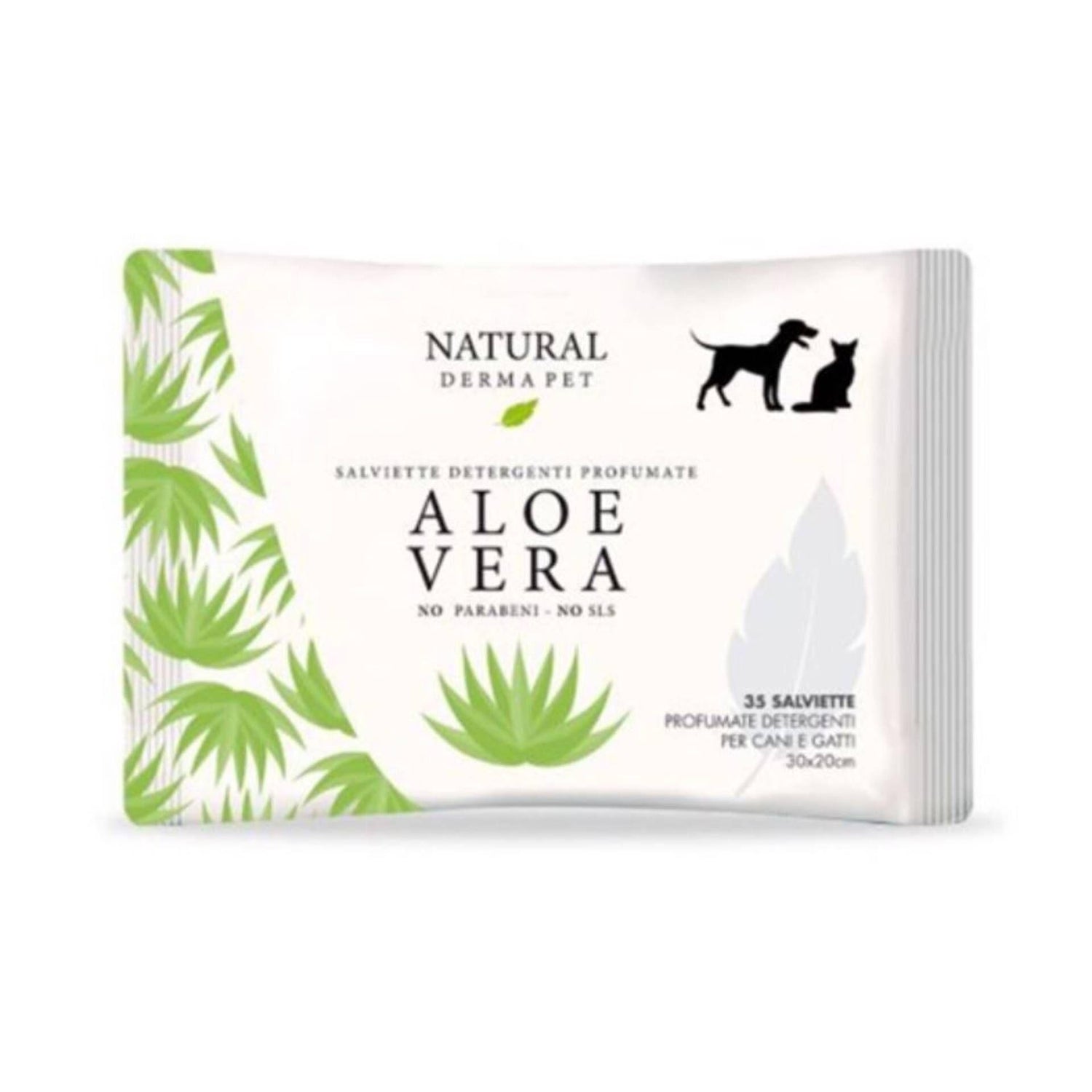 Toalhitas Higiénicas para Cão Aloé Vera Derbe