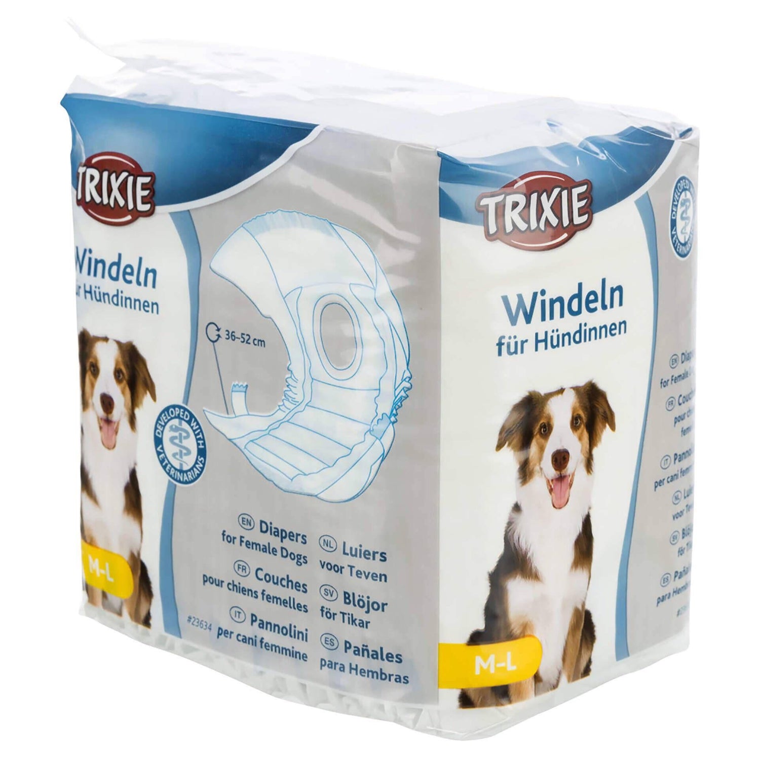 Fraldas Descartáveis para Cadela Trixie