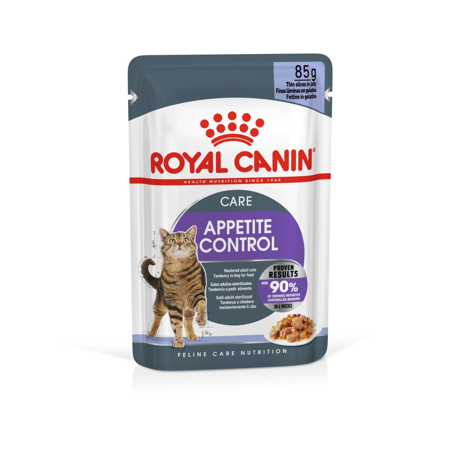 Pack Comida Húmida para Gato Controlo de Apetite Jelly Royal Canin