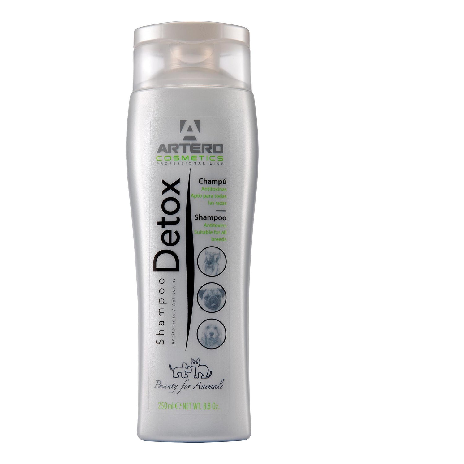 Champô para Cão E Gato Detx Carbono Artero